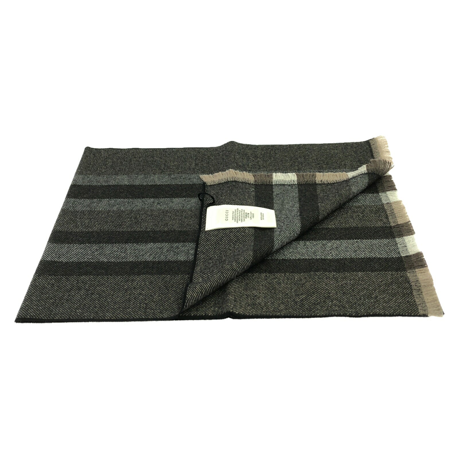 Gucci Wool Scarf Black 3875744G2002764