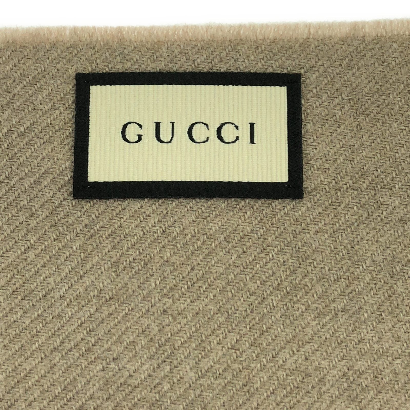 Gucci Wool Scarf Brown 3875744G2009573