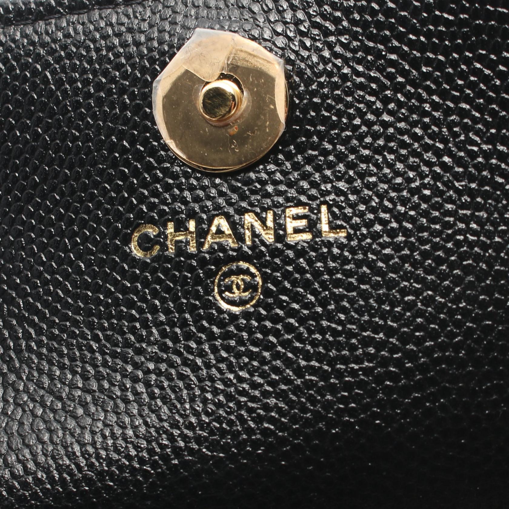 Chanel Mini Matelasse Shoulder Bag Black