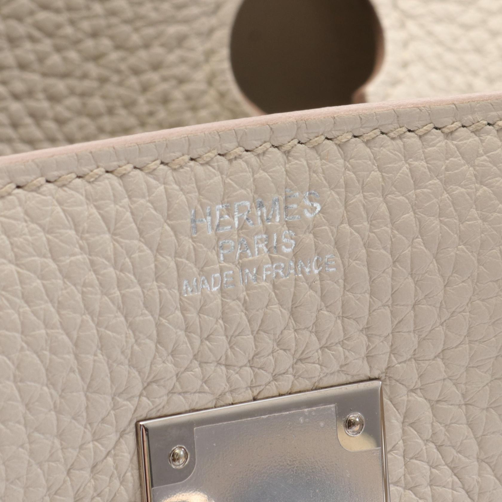 Hermes Birkin 30 Togo Handbag Ivory