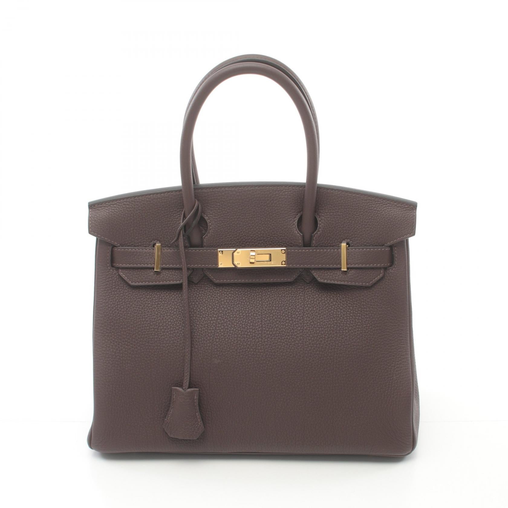 Hermes Birkin 30 Togo Handbag Brown