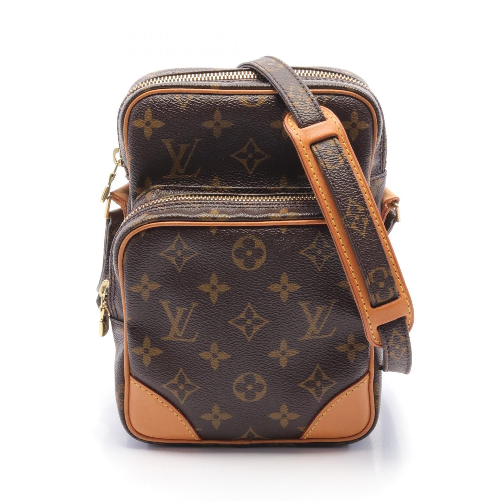 Louis Vuitton Amazon Shoulder Bag Monogram Brown