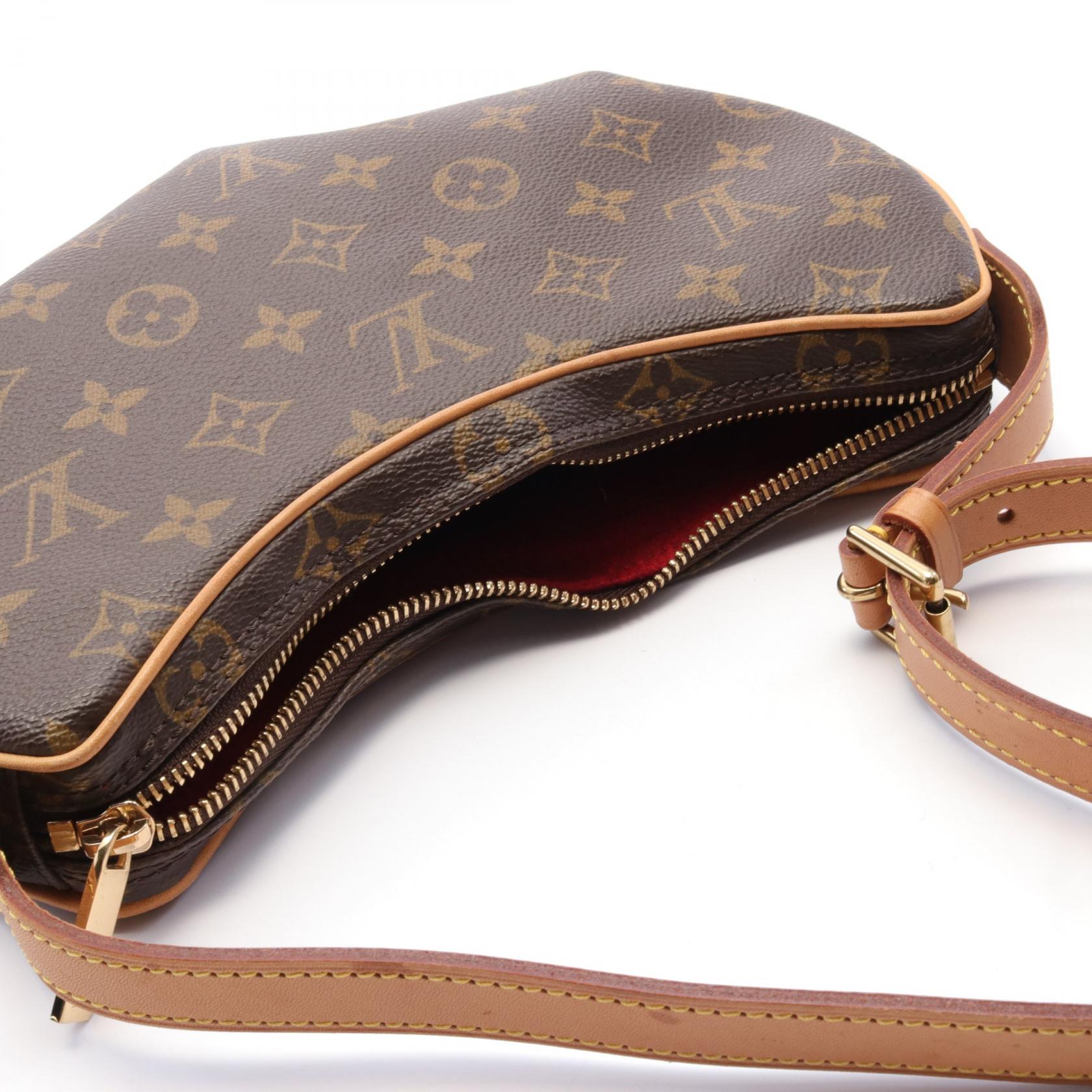 Louis Vuitton Pochette Croissant Monogram Shoulder Bag