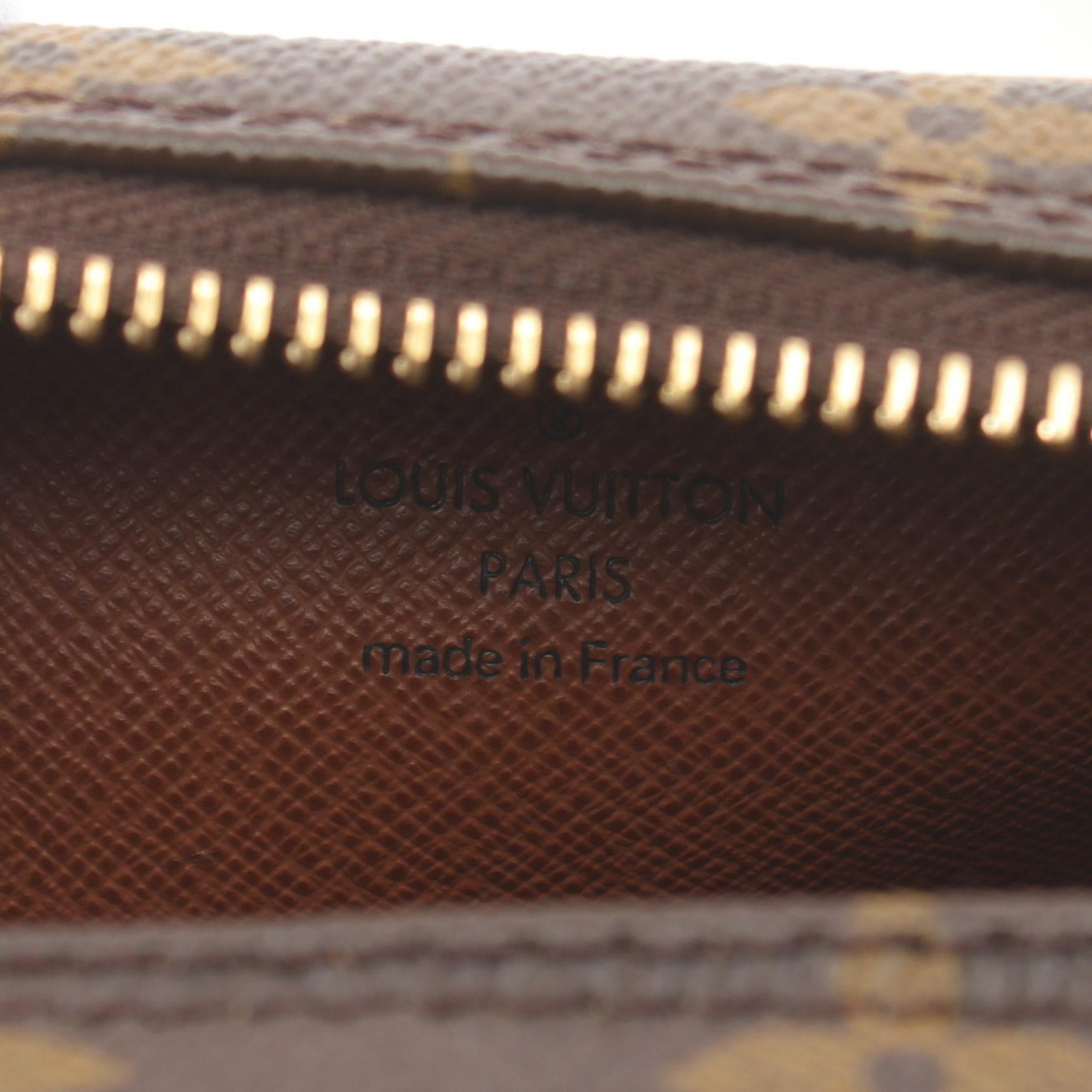 Louis Vuitton Danube Shoulder Bag Monogram Brown