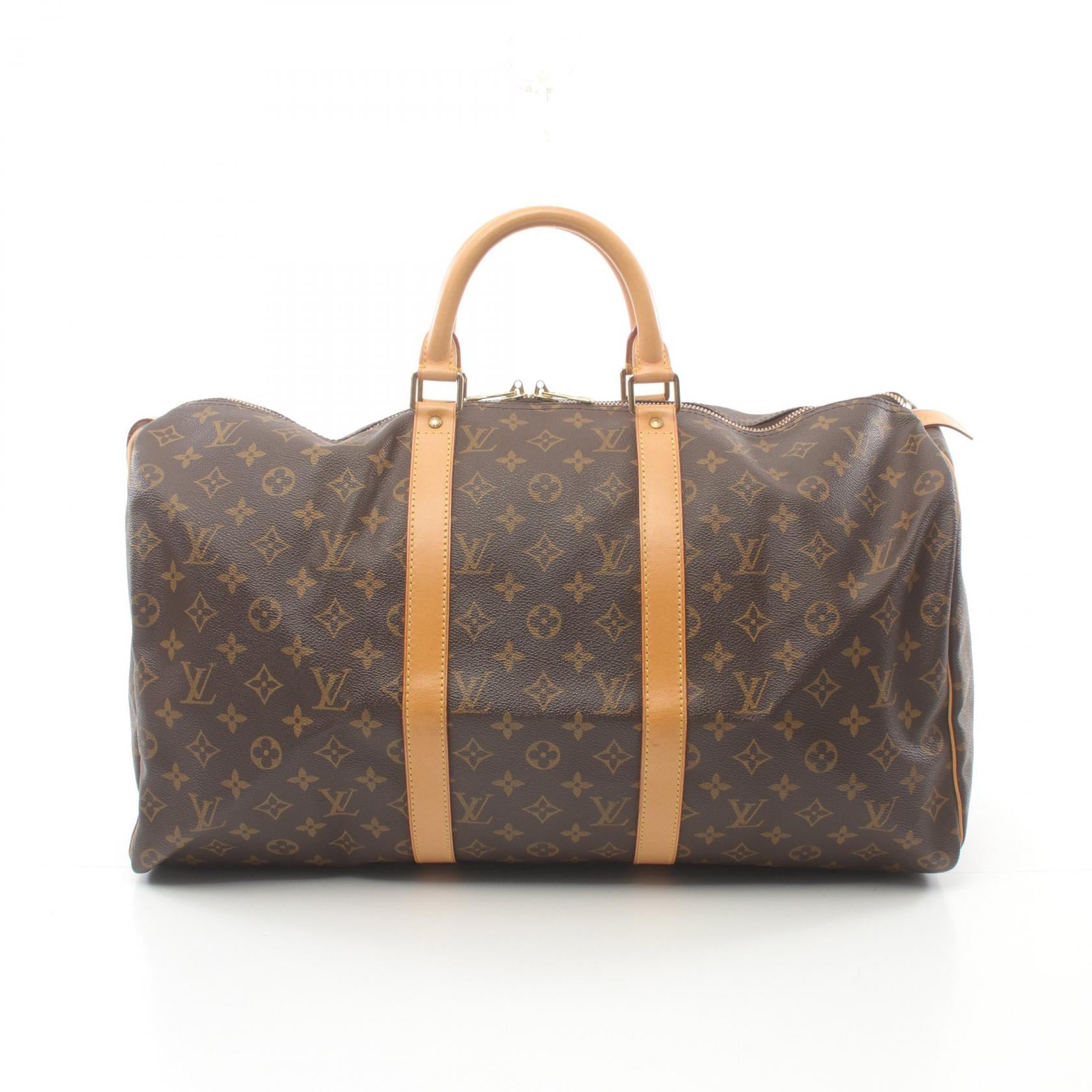 Louis Vuitton Keepall 50 Boston Bag Monogram