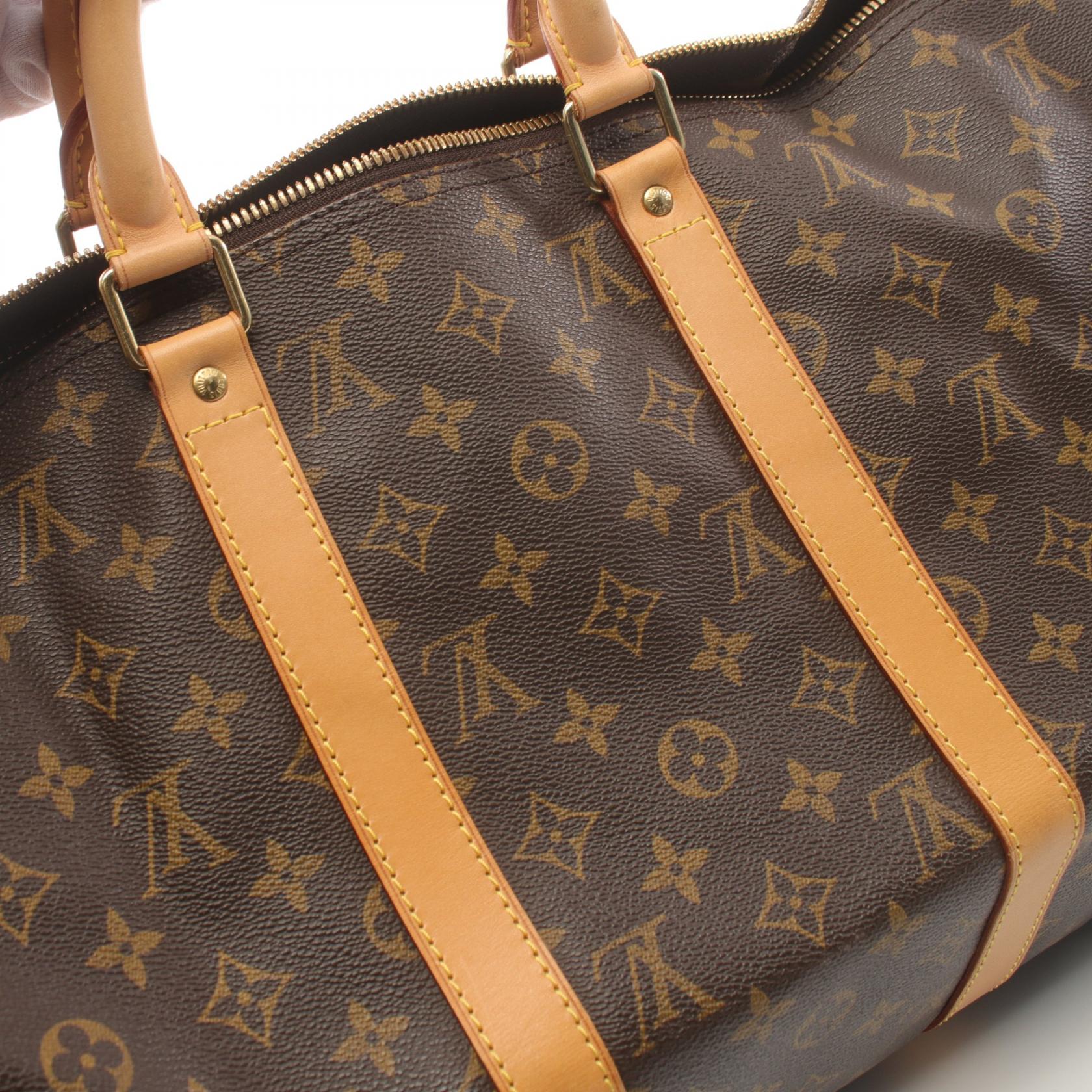 Louis Vuitton Keepall 50 Boston Bag Monogram