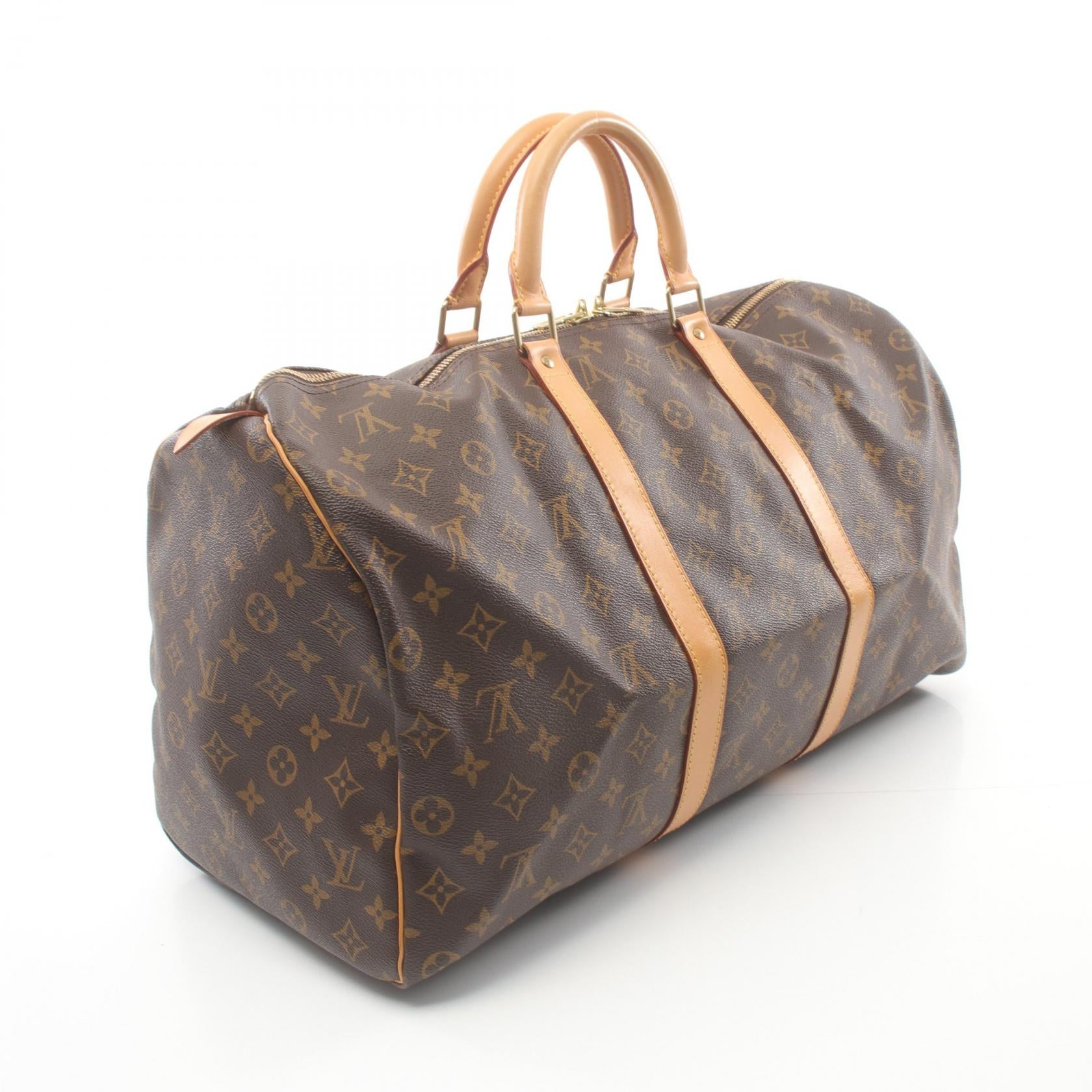 Louis Vuitton Keepall 50 Boston Bag Monogram