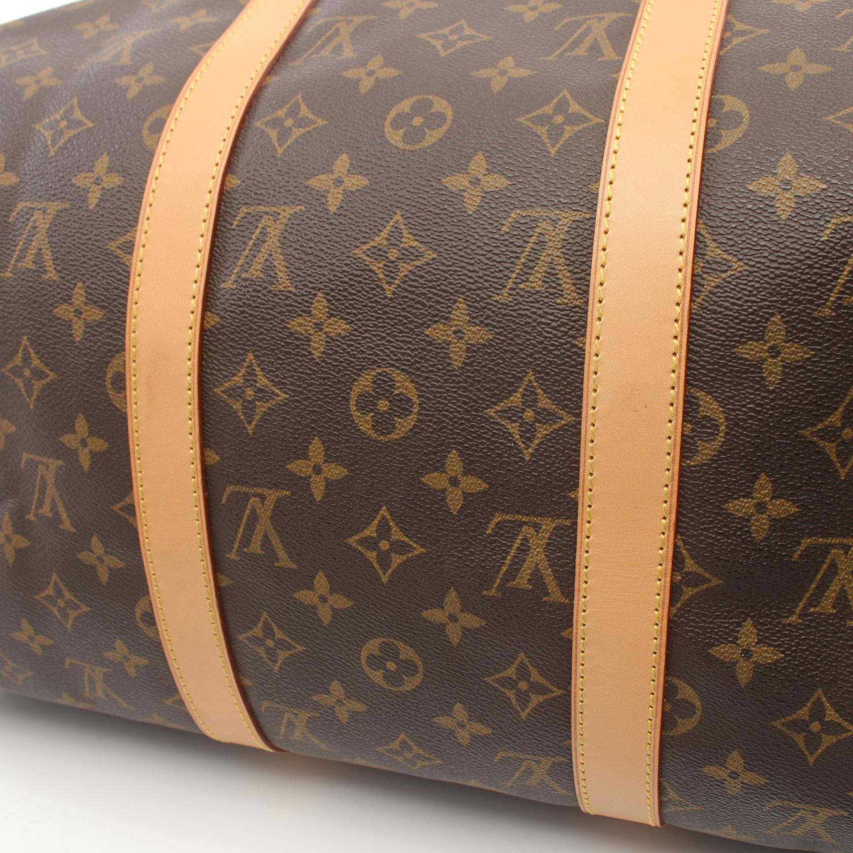 Louis Vuitton Keepall 50 Boston Bag Monogram