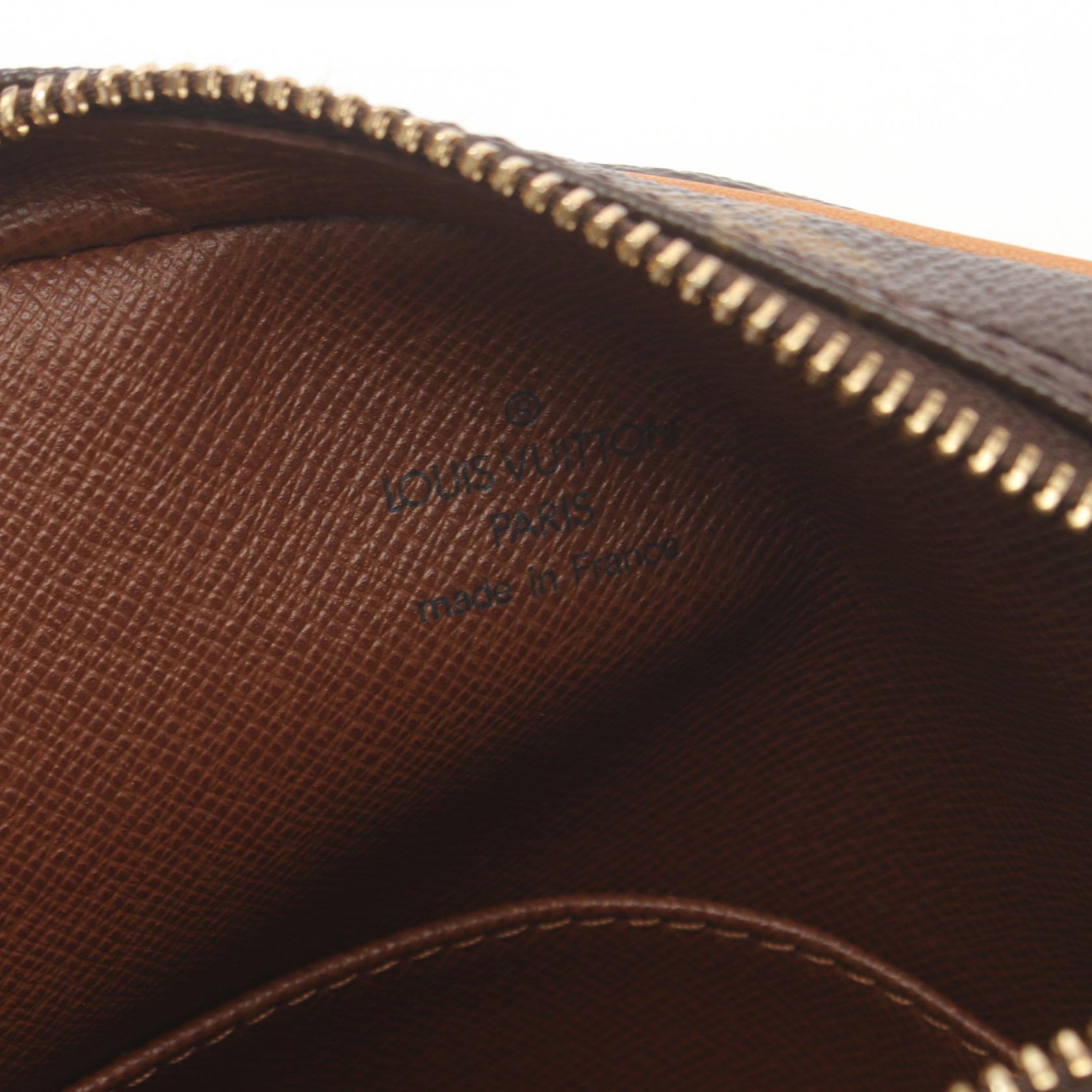 Louis Vuitton Danube Shoulder Bag Monogram Brown