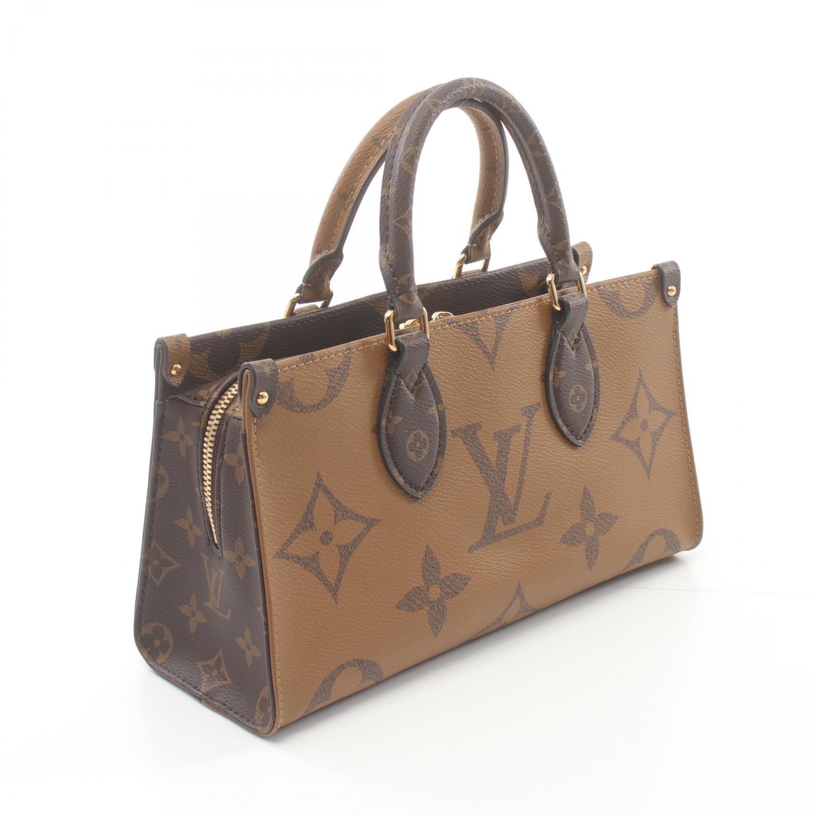 Louis Vuitton OnTheGo EW Handbag Brown M46653