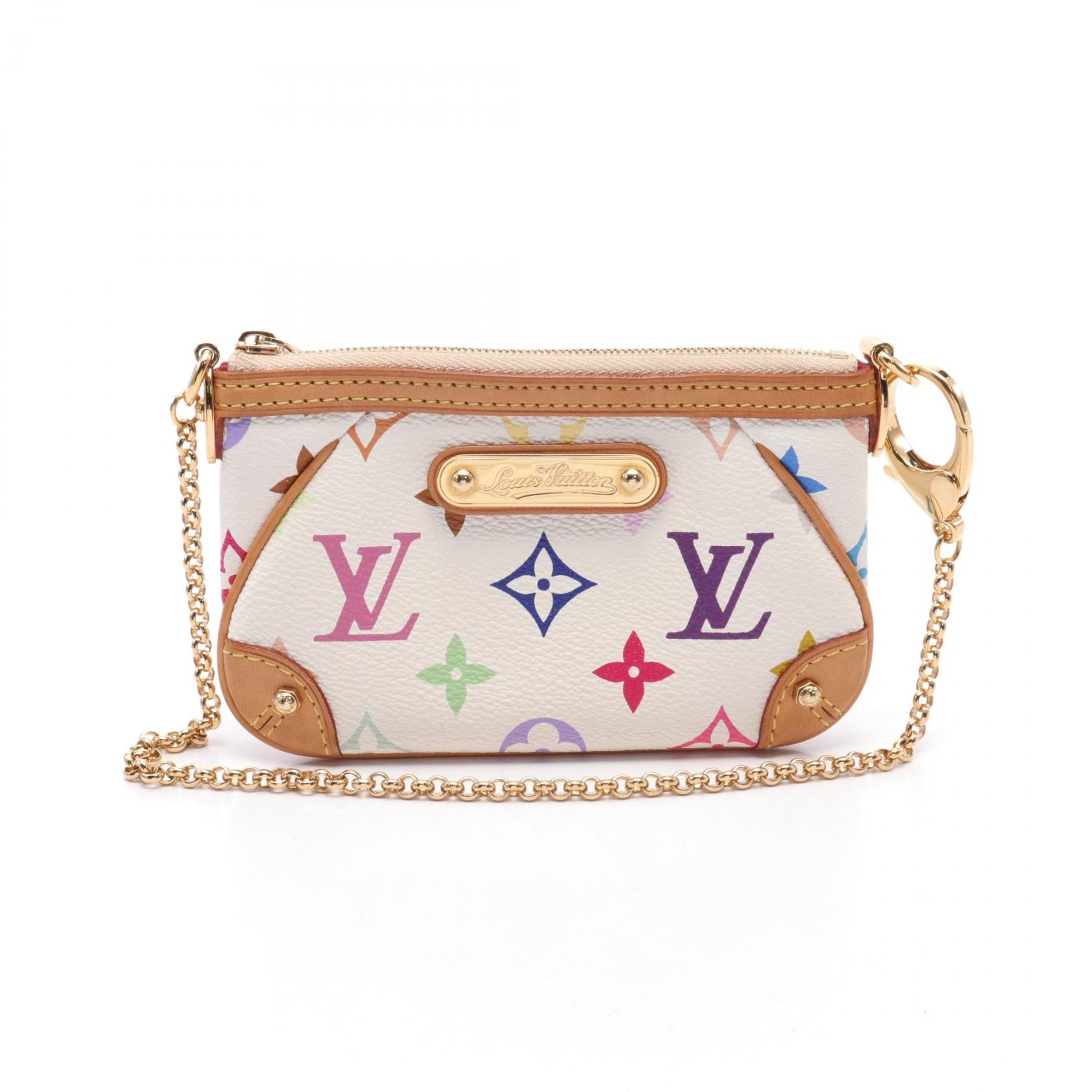 Louis Vuitton Pochette Milla PM Monogram Multicolor Clutch