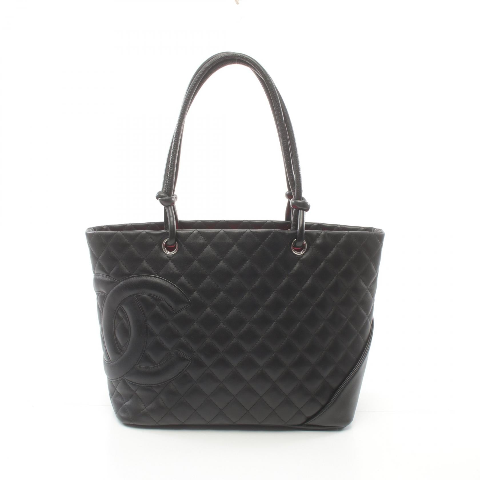 Chanel Cambon Large Leather Tote Bag A25169