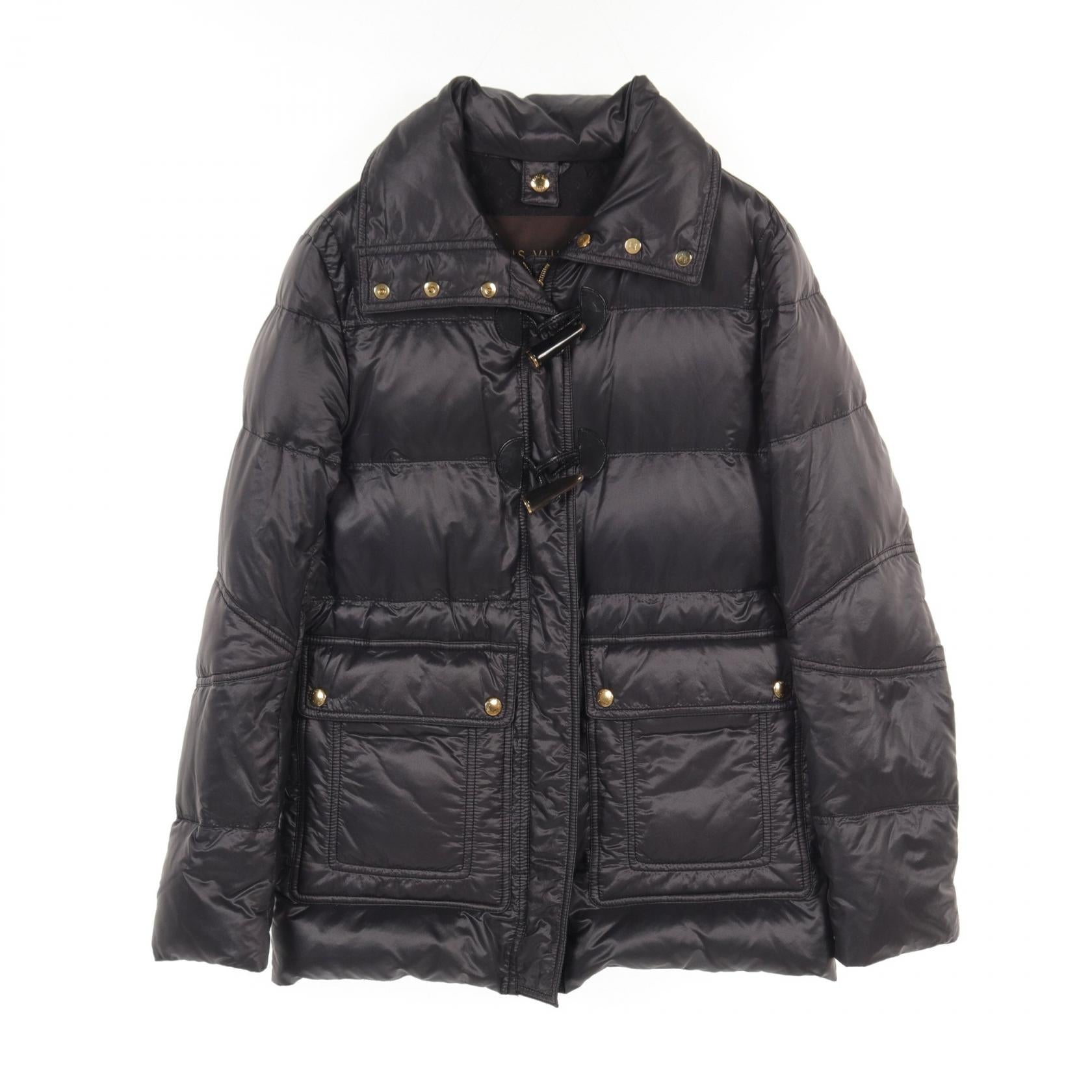 Louis Vuitton Nylon Down Jacket Black