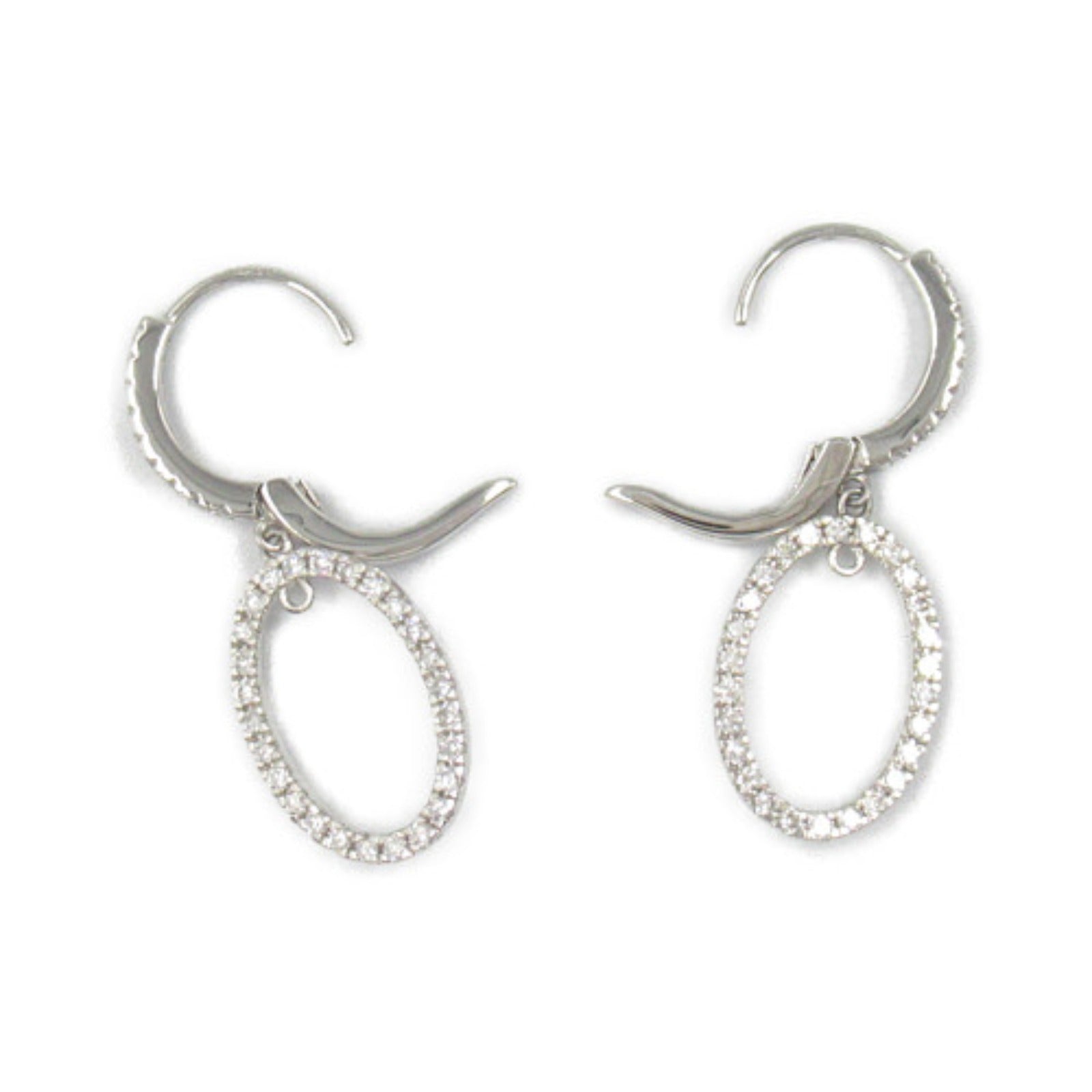 Platinum Diamond Earrings Jewelry