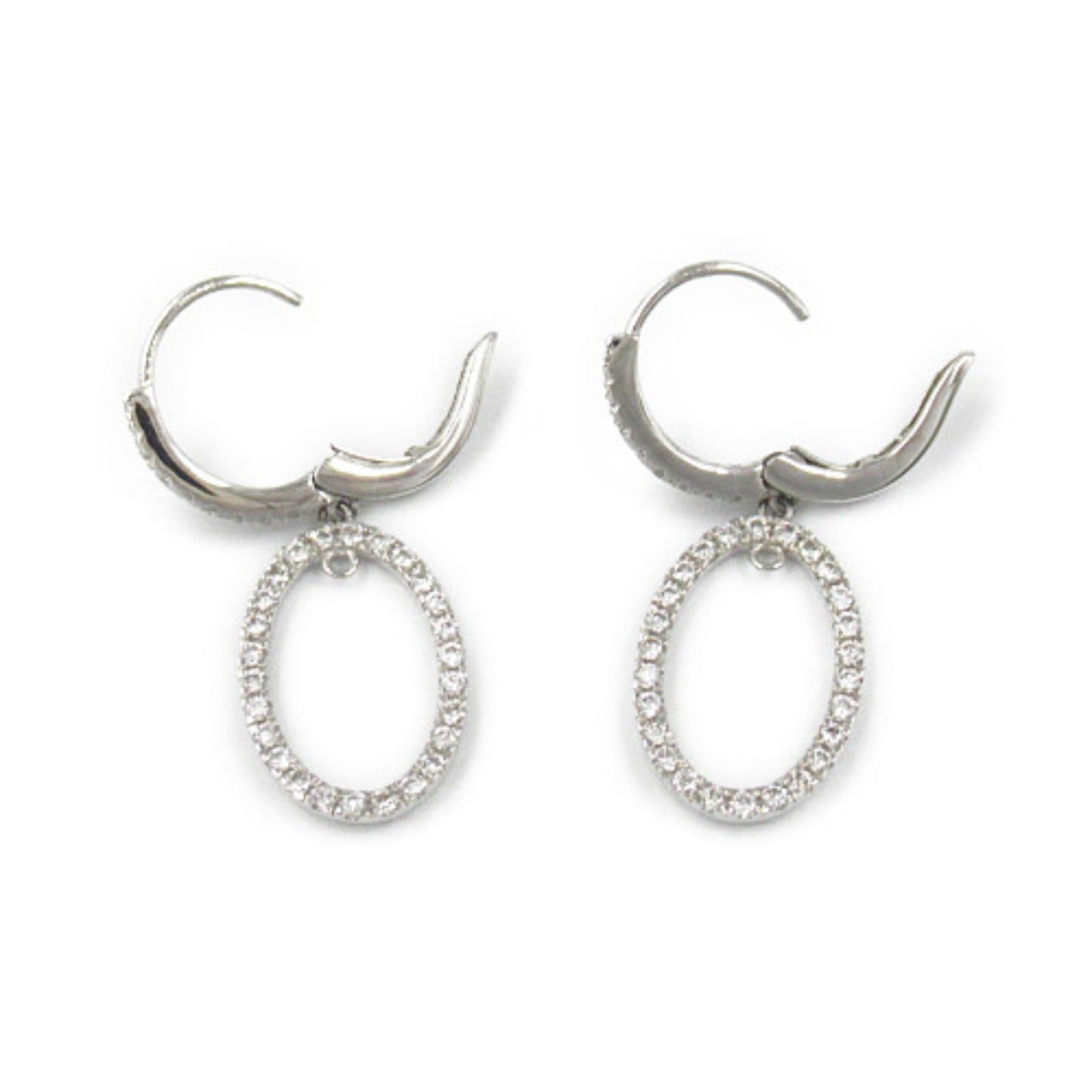 Platinum Diamond Earrings Jewelry