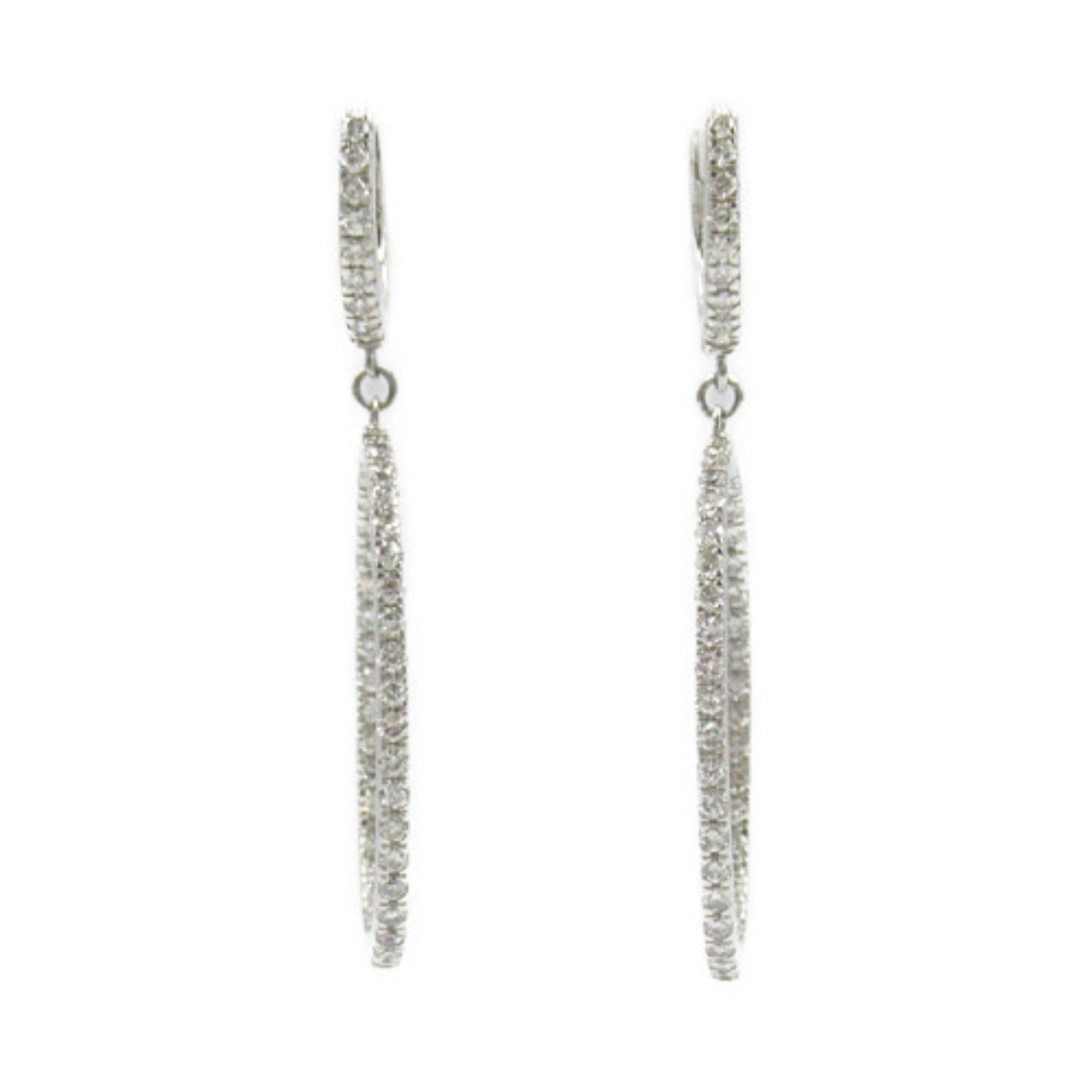 Platinum Diamond Earrings Jewelry