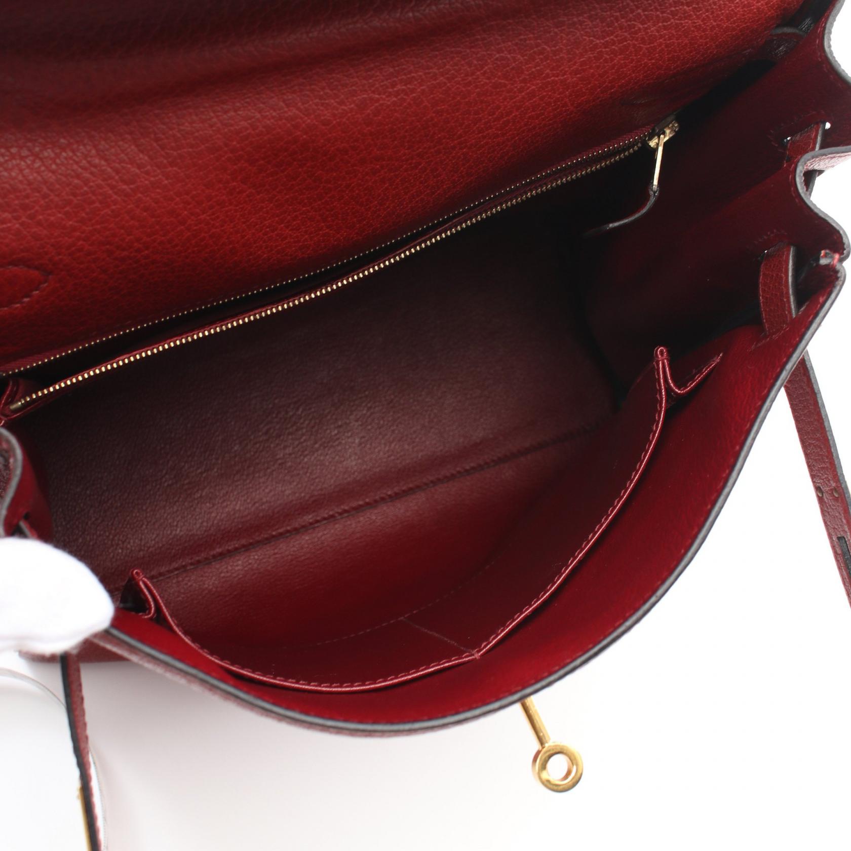 Hermes Kelly Ado GM Backpack Red