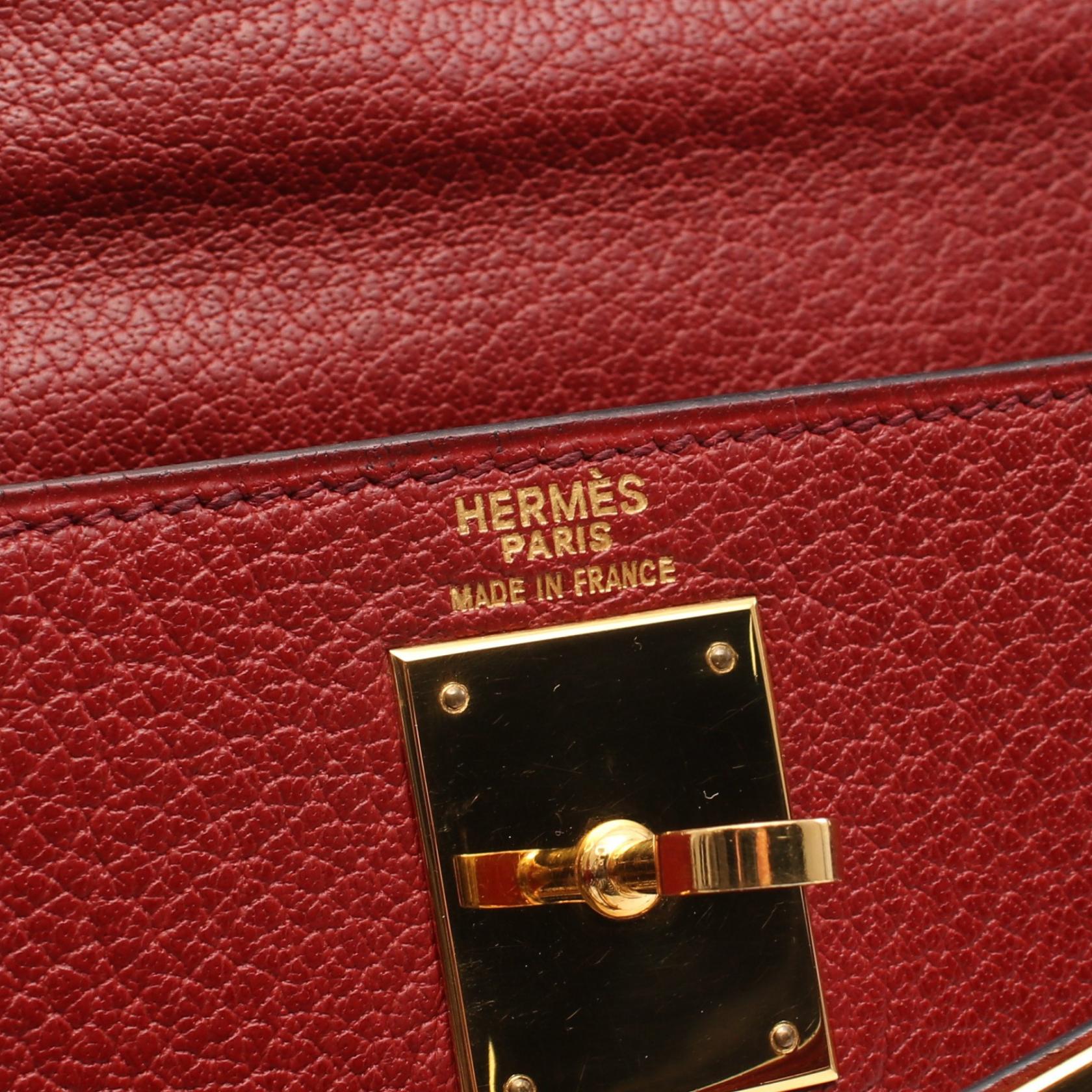 Hermes Kelly Ado GM Backpack Red