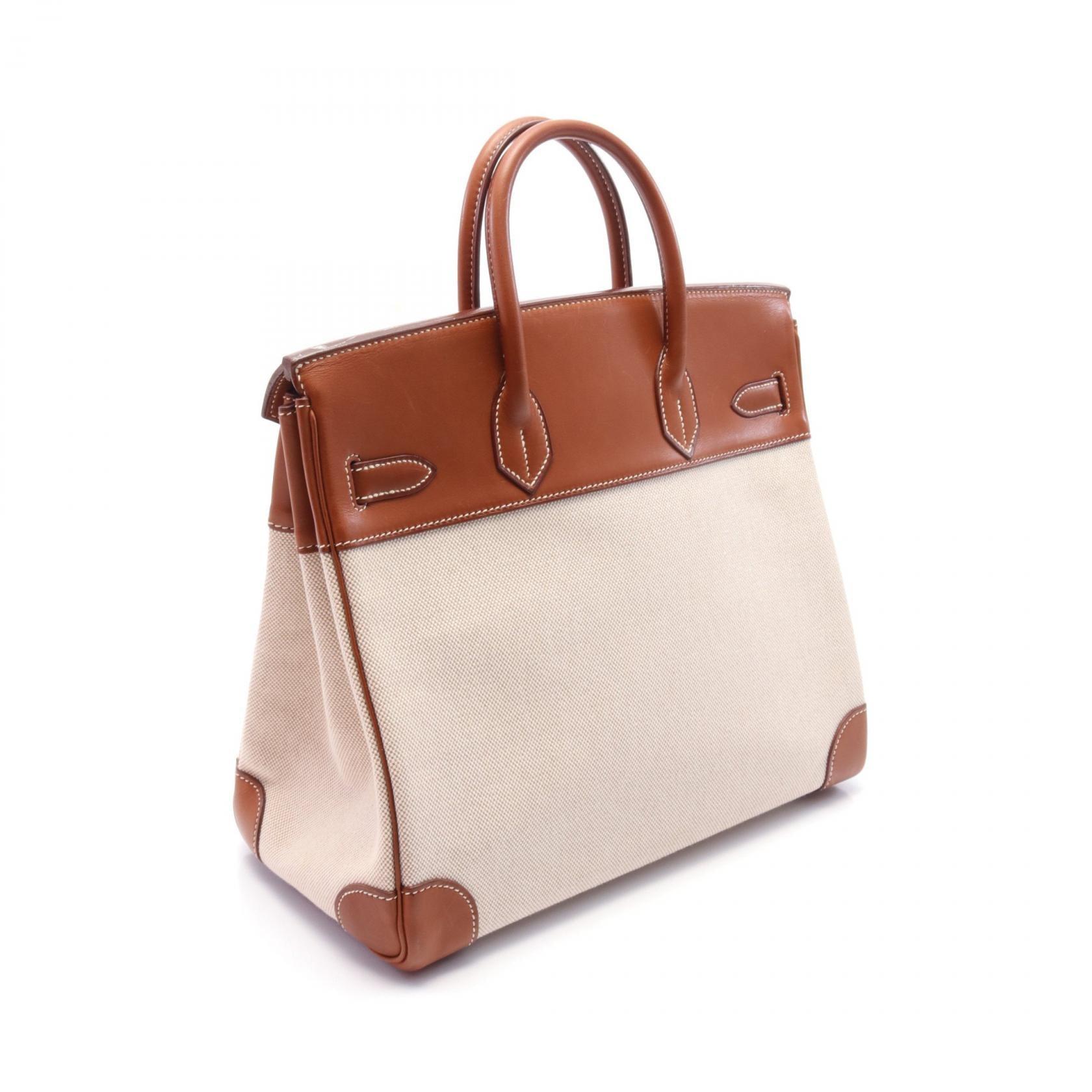 Hermes Haut a Courroies 32 Handbag Beige/Brown