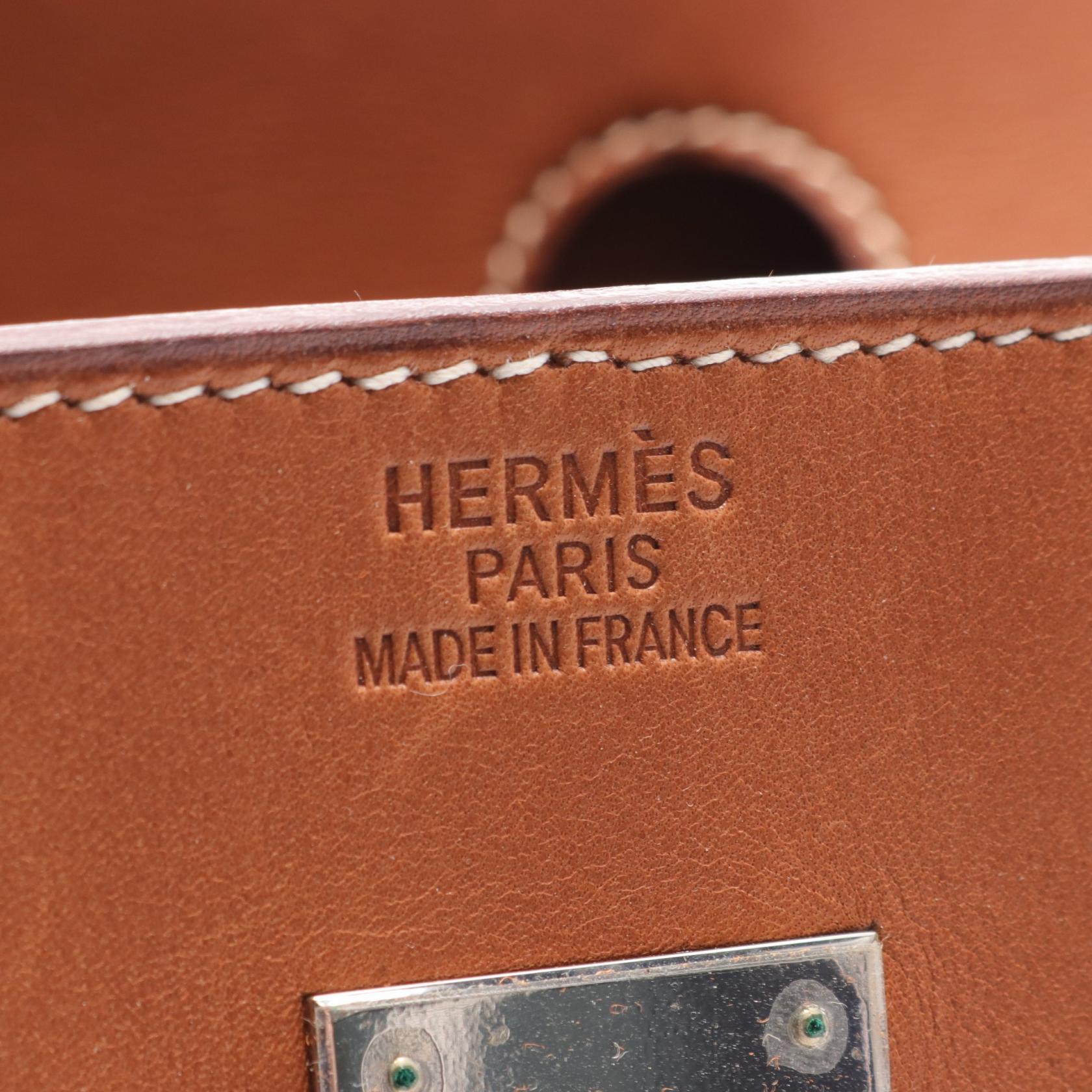 Hermes Haut a Courroies 32 Handbag Beige/Brown