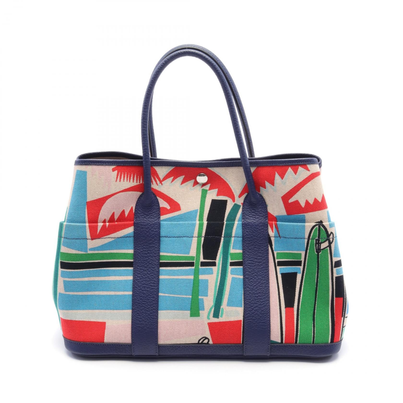 Hermes Garden Party Pocket PM Tote Bag