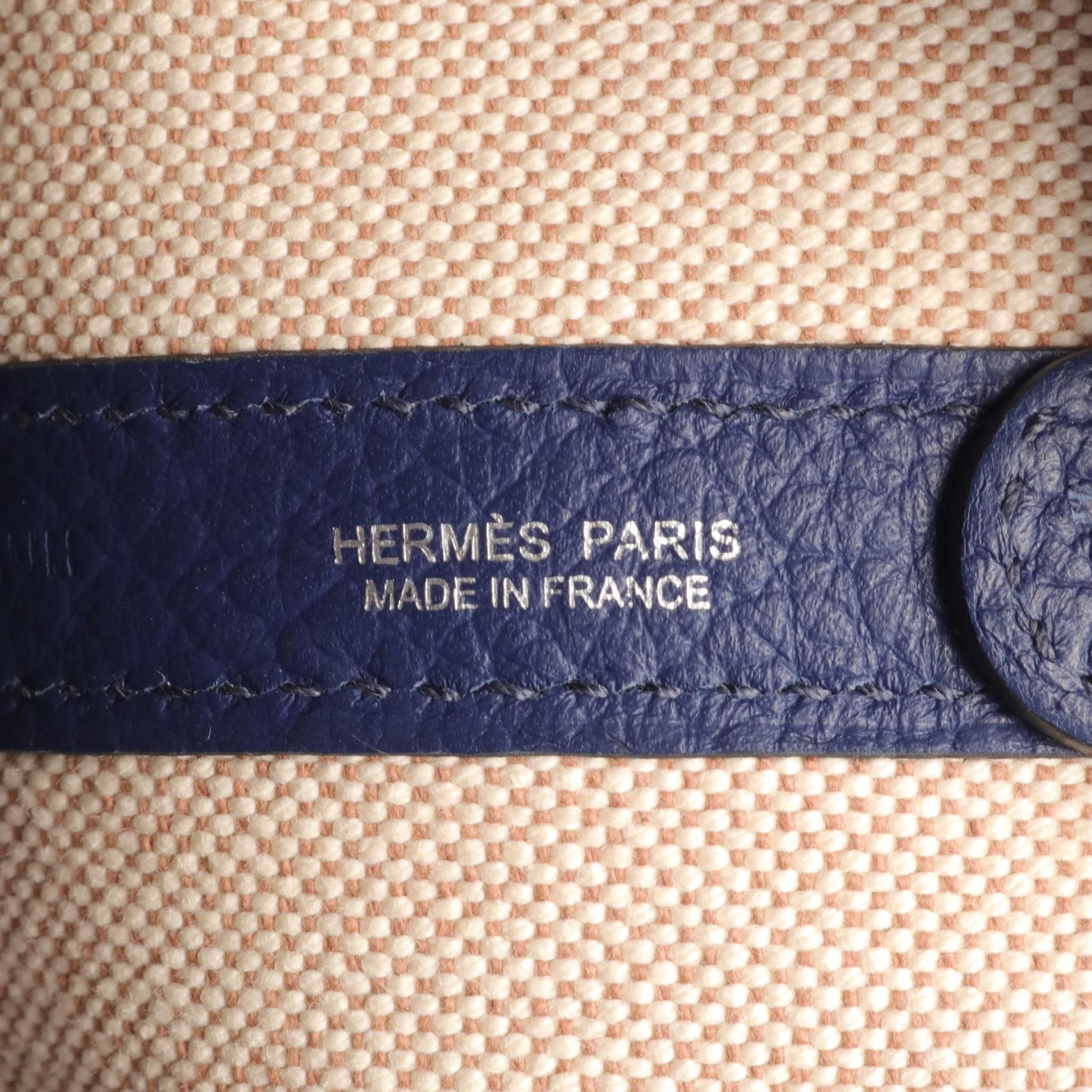 Hermes Garden Party Pocket PM Tote Bag