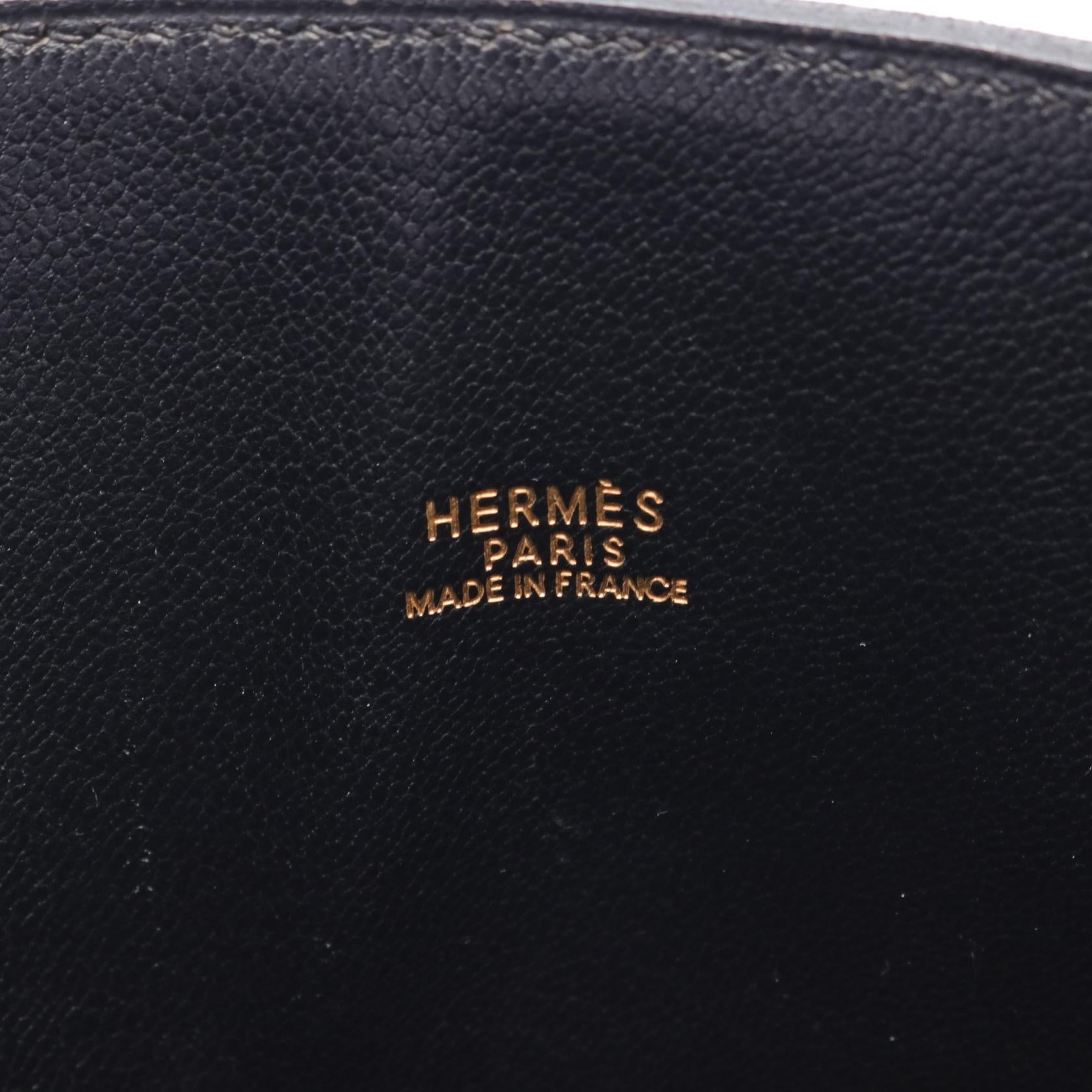 Hermes So Kelly 26 Shoulder Bag Black