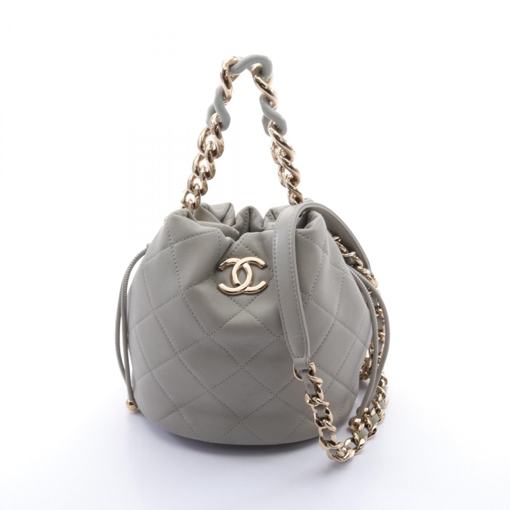 Chanel Leather Matelasse Shoulder Bag