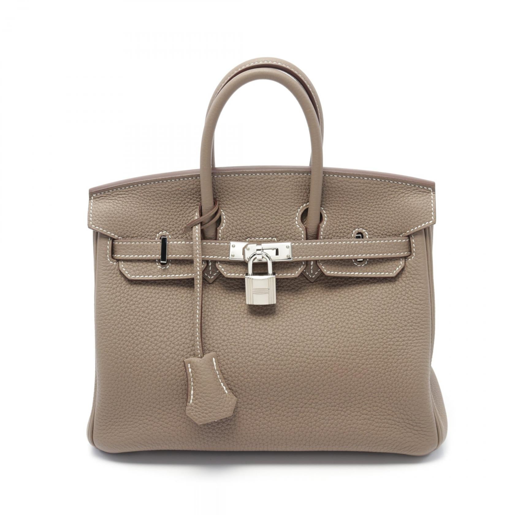 Hermes Birkin 25 Etoupe Handbag Brown