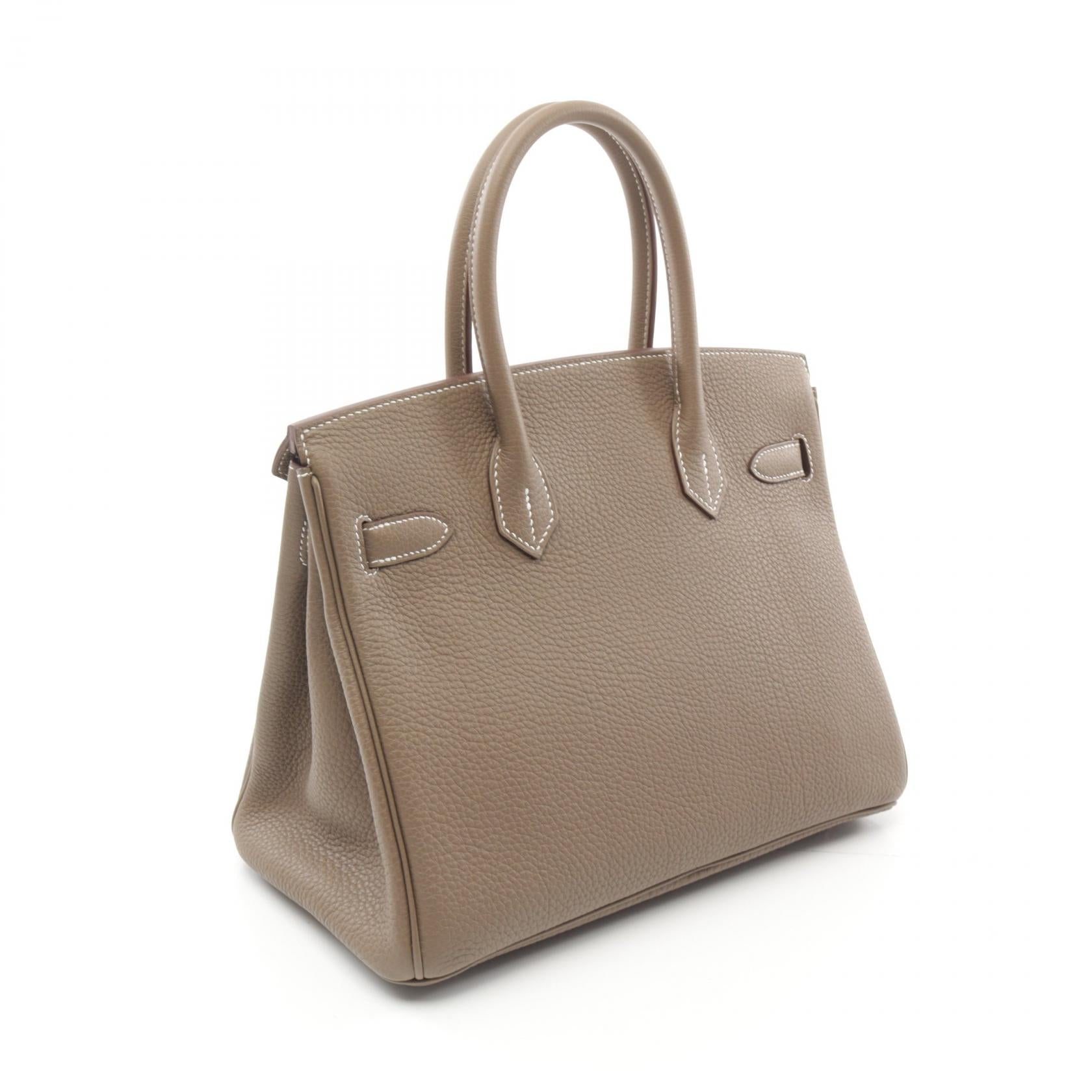 Hermes Birkin 30 Togo Handbag Brown