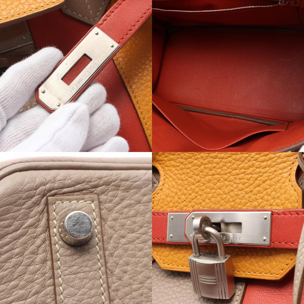 Hermes Birkin 30 Handbag Beige/Brown