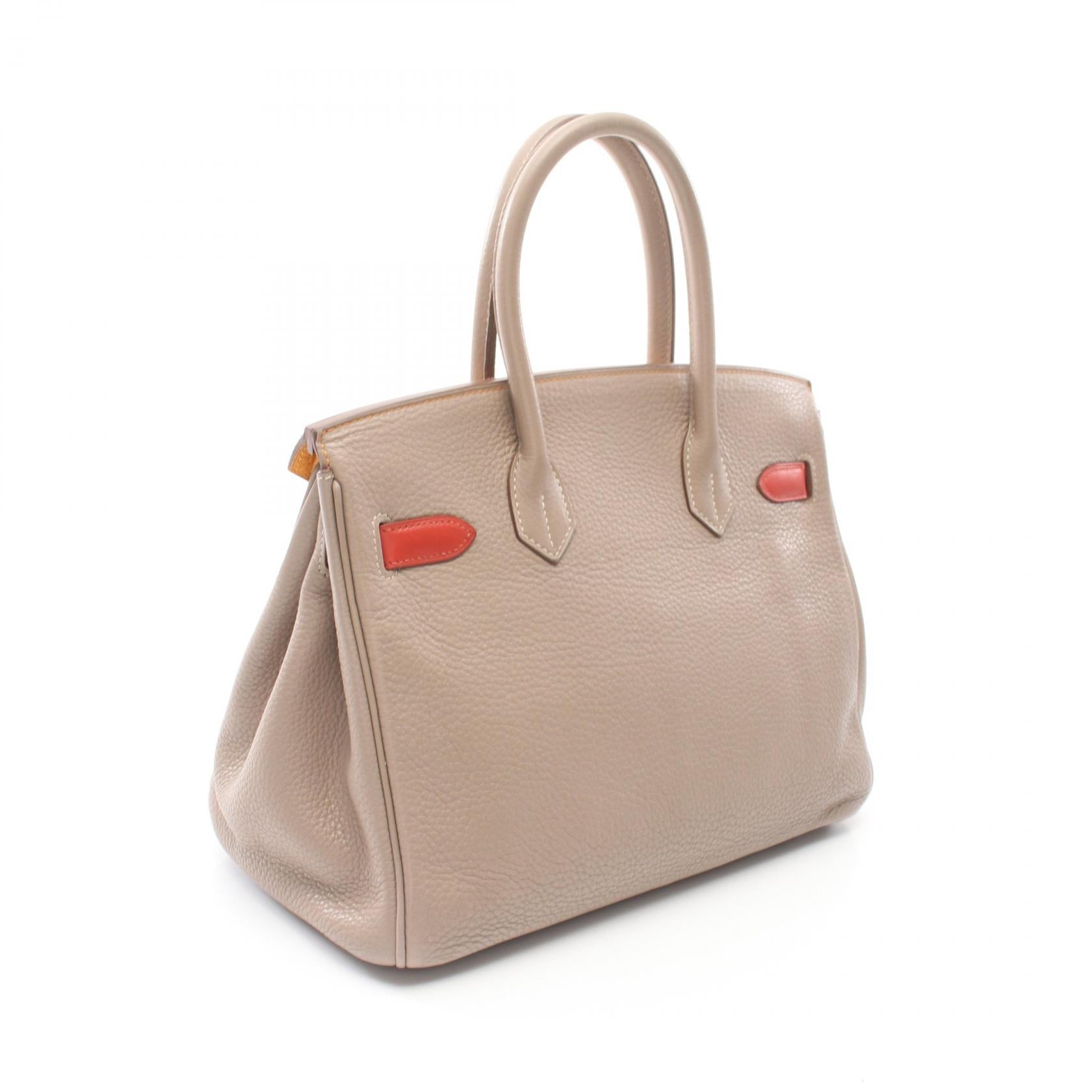 Hermes Birkin 30 Handbag Beige/Brown