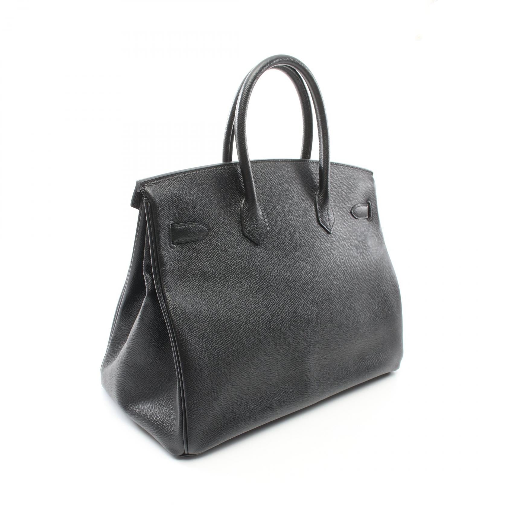 Hermes Birkin 35 Handbag Black