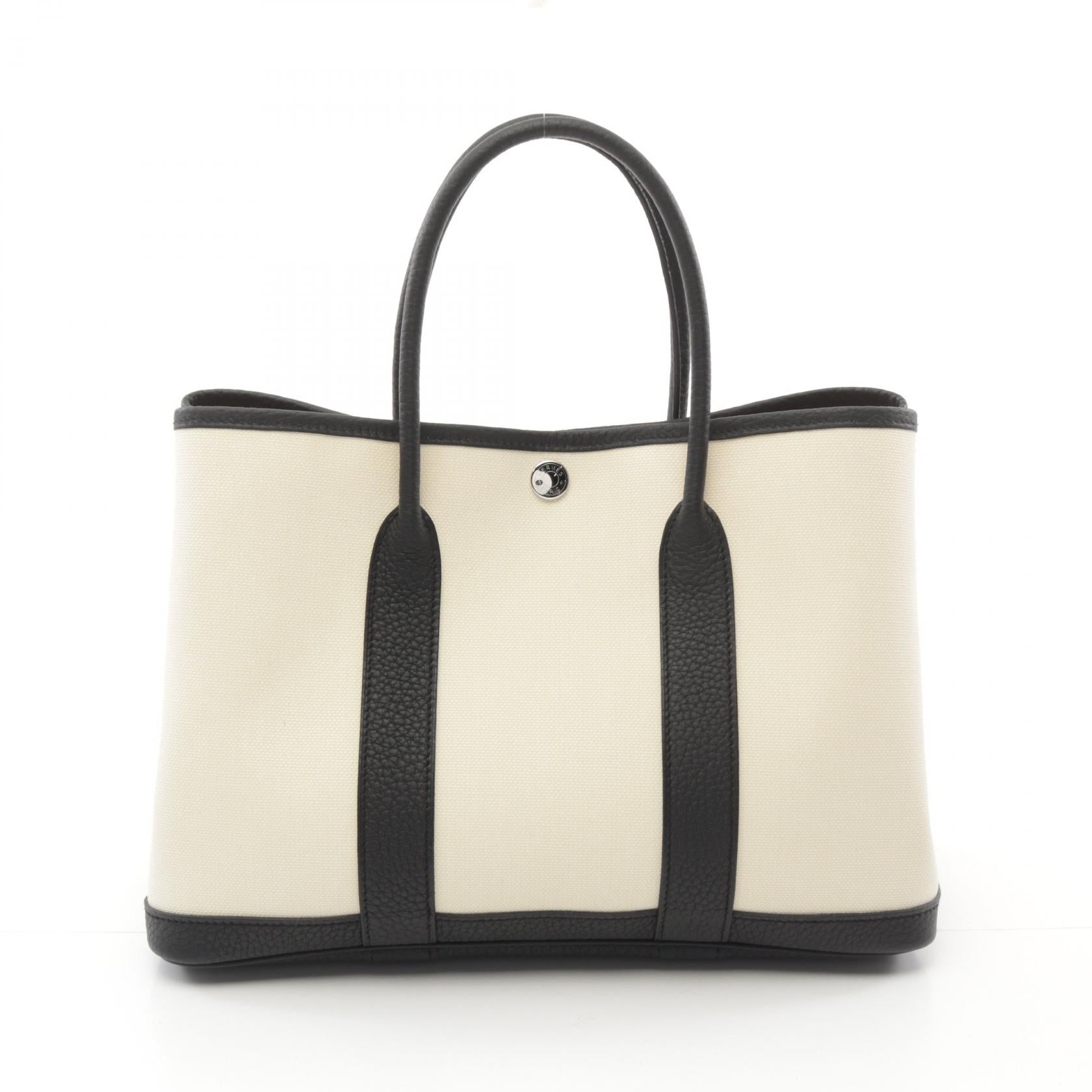 Hermes Garden Party TPM Leather Tote Bag