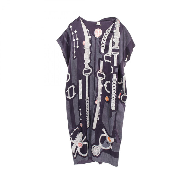 Hermes Etude pour une Parure de Gala Silk Dress34