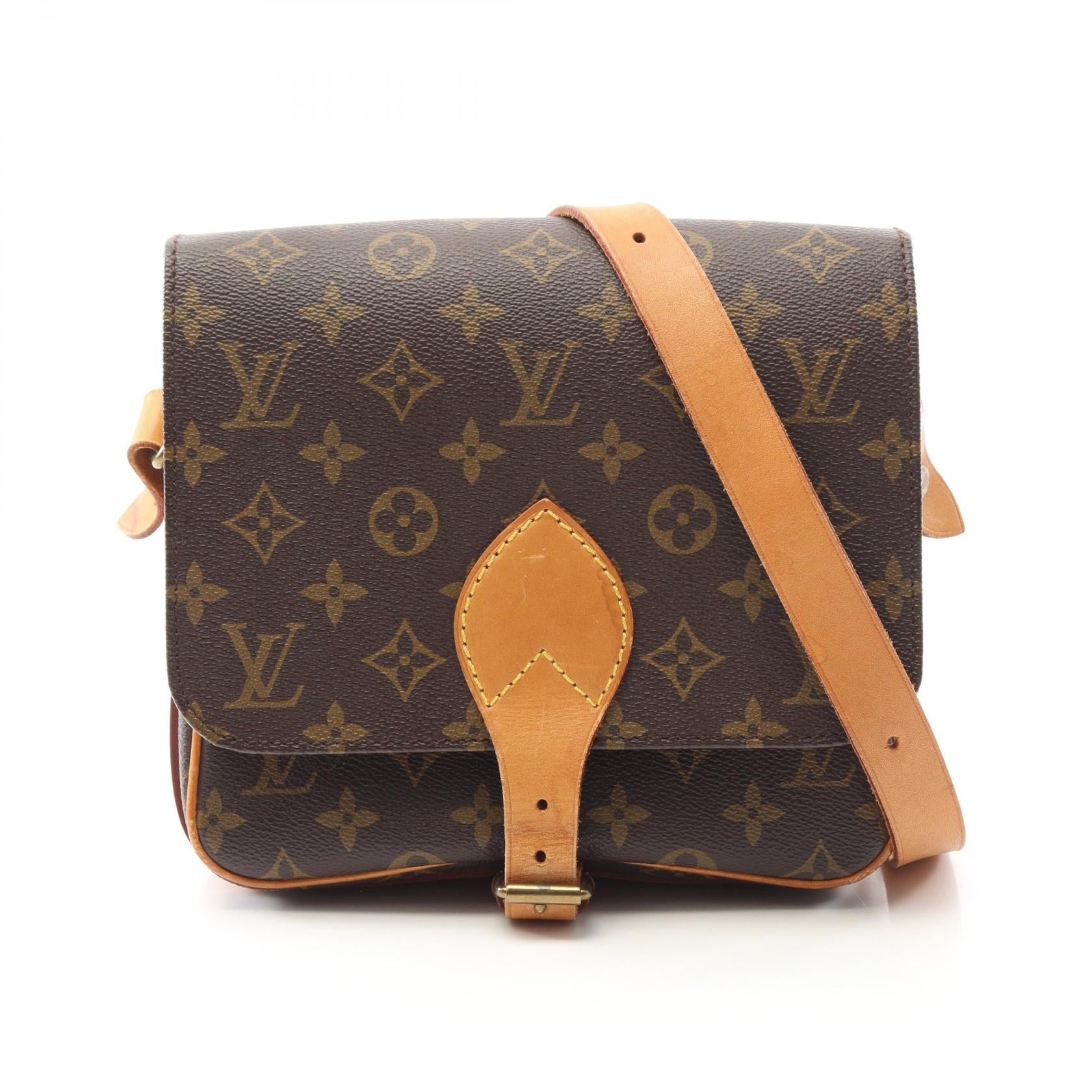 Louis Vuitton Cartouchiere MM Monogram Shoulder Bag