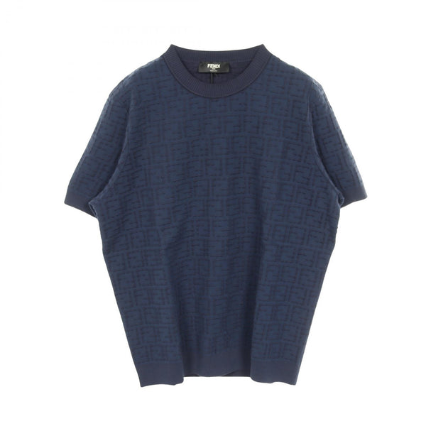 Fendi Selleria Cotton Nylon Knit Top