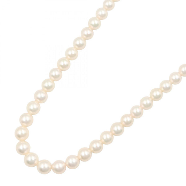 Tasaki Akoya Pearl Silver Necklace