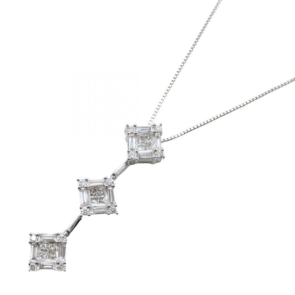 JEWELRY Au750 Diamond Necklace
