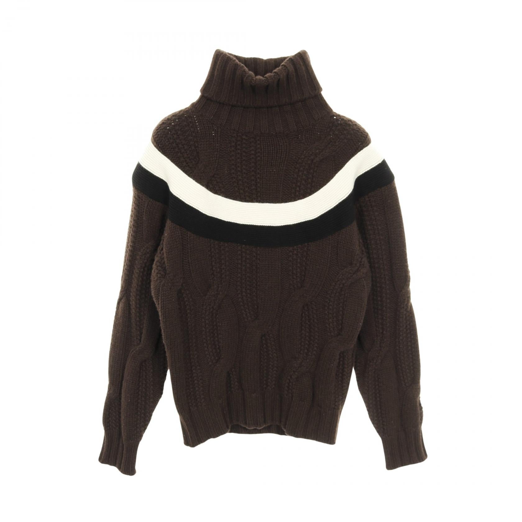 Hermes Yoke Torsad Wool Cashmere Knitwear