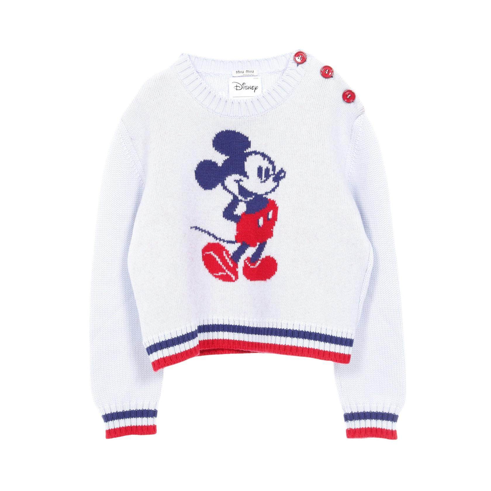 Miu Miu Disney Wool Knit Top
