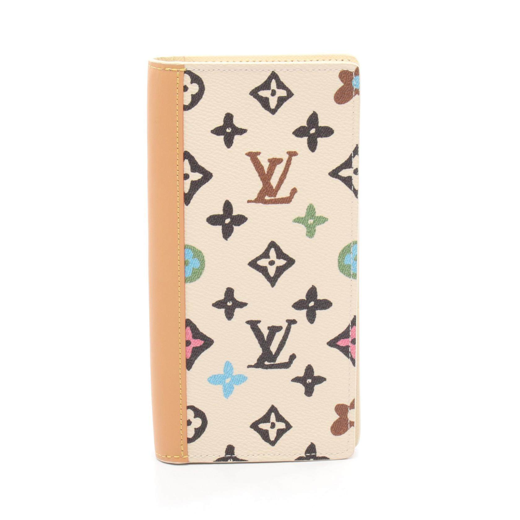 Louis Vuitton Portefeuille Brazza NM Monogram Craggy long wallet