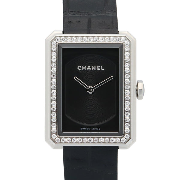Chanel Boy Friend Stainless Steel Diamond Watch