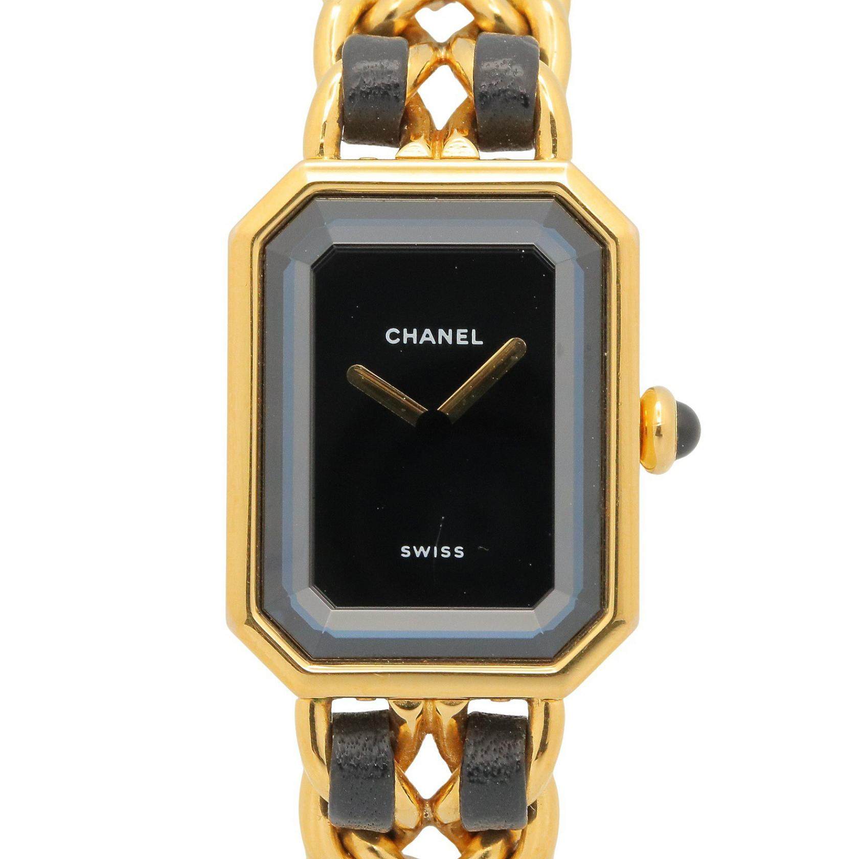 CHANEL Premiere Gold Plated Quartz Watch