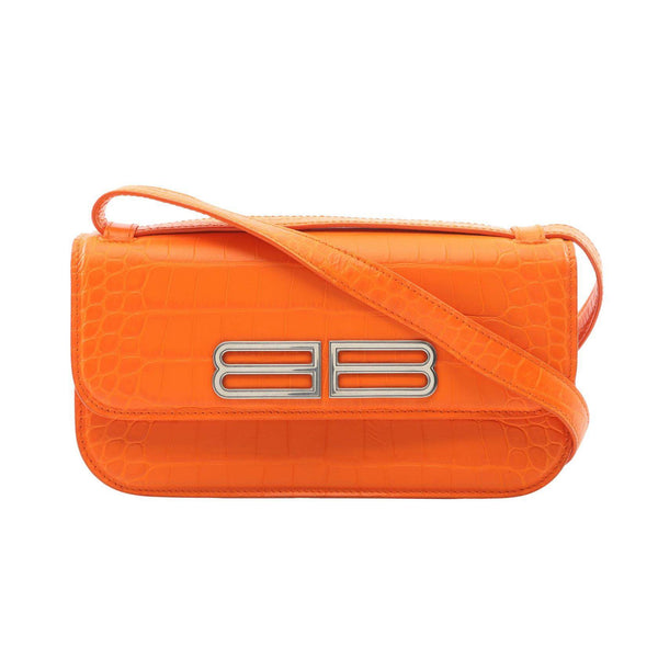 Balenciaga GOSSIP Leather Shoulder Bag