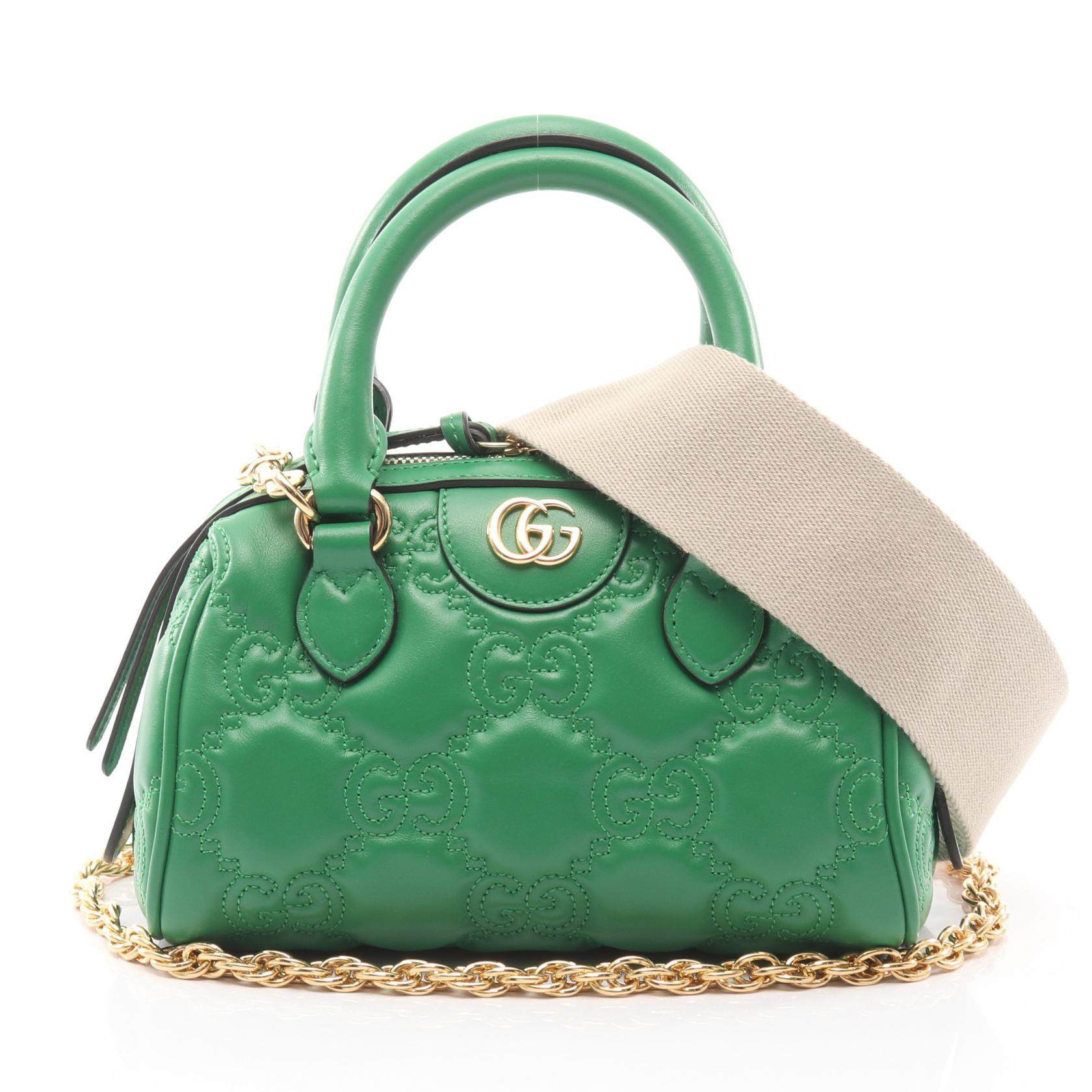 Gucci GG Matelasse Leather Handbag