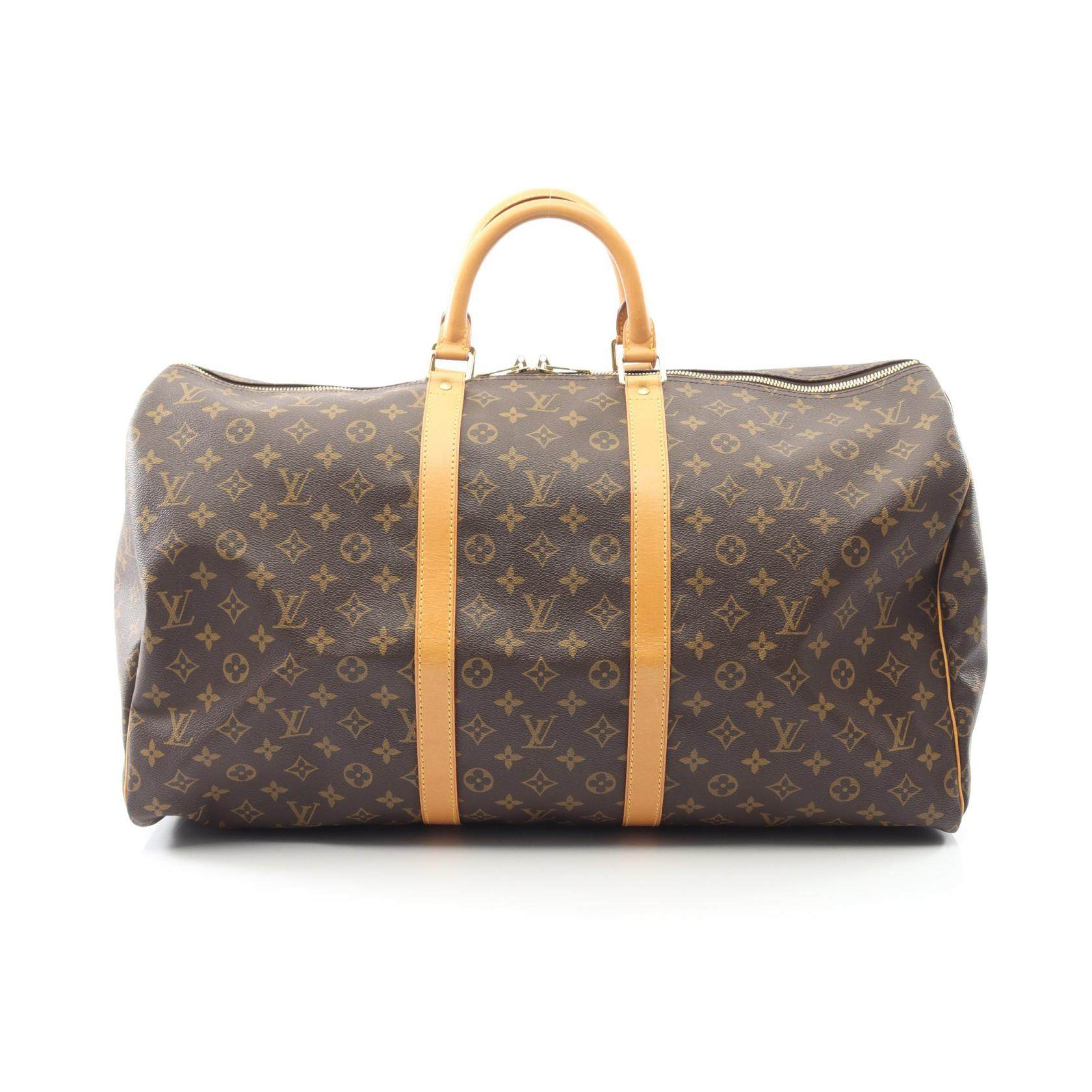 Louis Vuitton Keepall55 Monogram Boston Bag