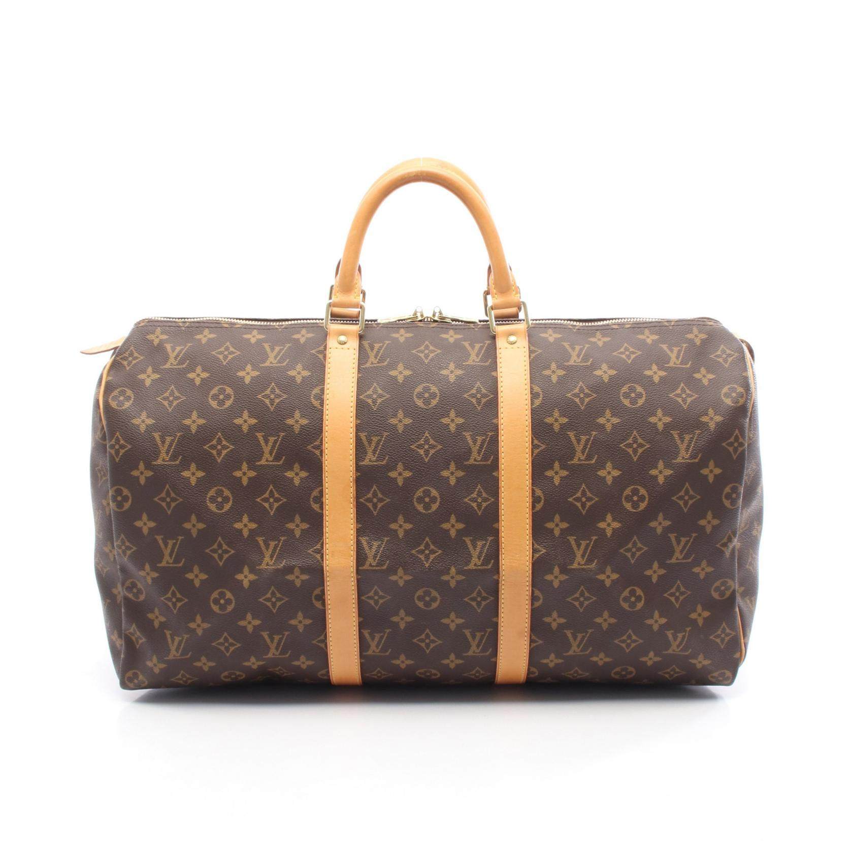 Louis Vuitton Keepall 50 Monogram Boston Bag