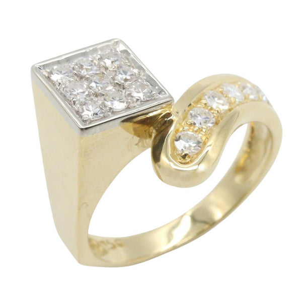 Au750 Diamond Ring