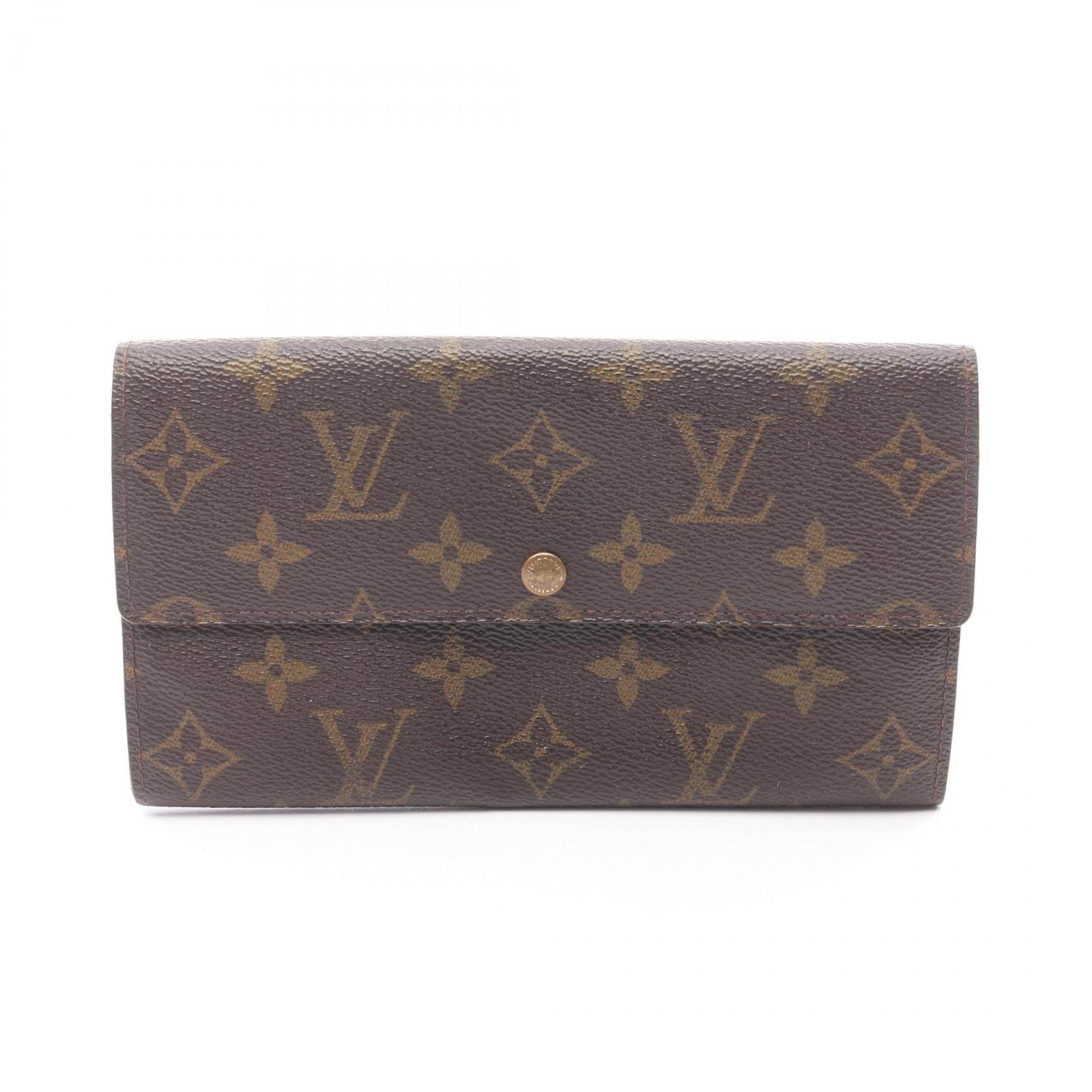 Louis Vuitton Pochette Portemonnaie Credit Monogram Long Wallet
